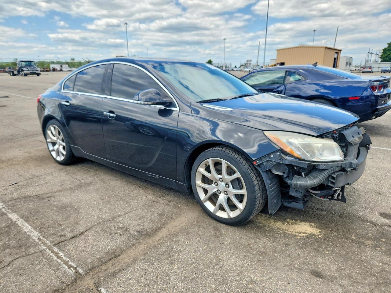 2013 Buick Regal Gs Черный vin: 2G4GV5GV5D9203830