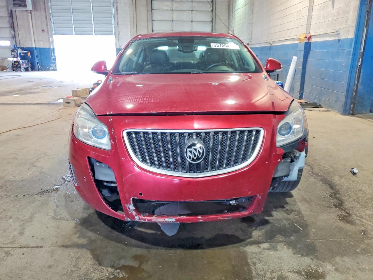 2013 Buick Regal Gs Red vin: 2G4GV5GV5D9224824