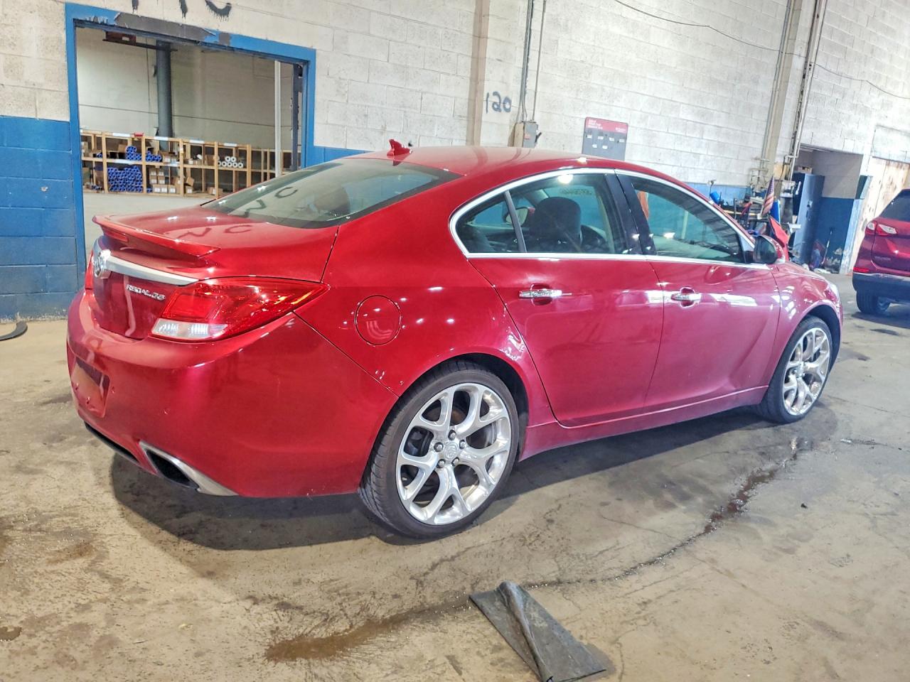 2013 Buick Regal Gs Red vin: 2G4GV5GV5D9224824
