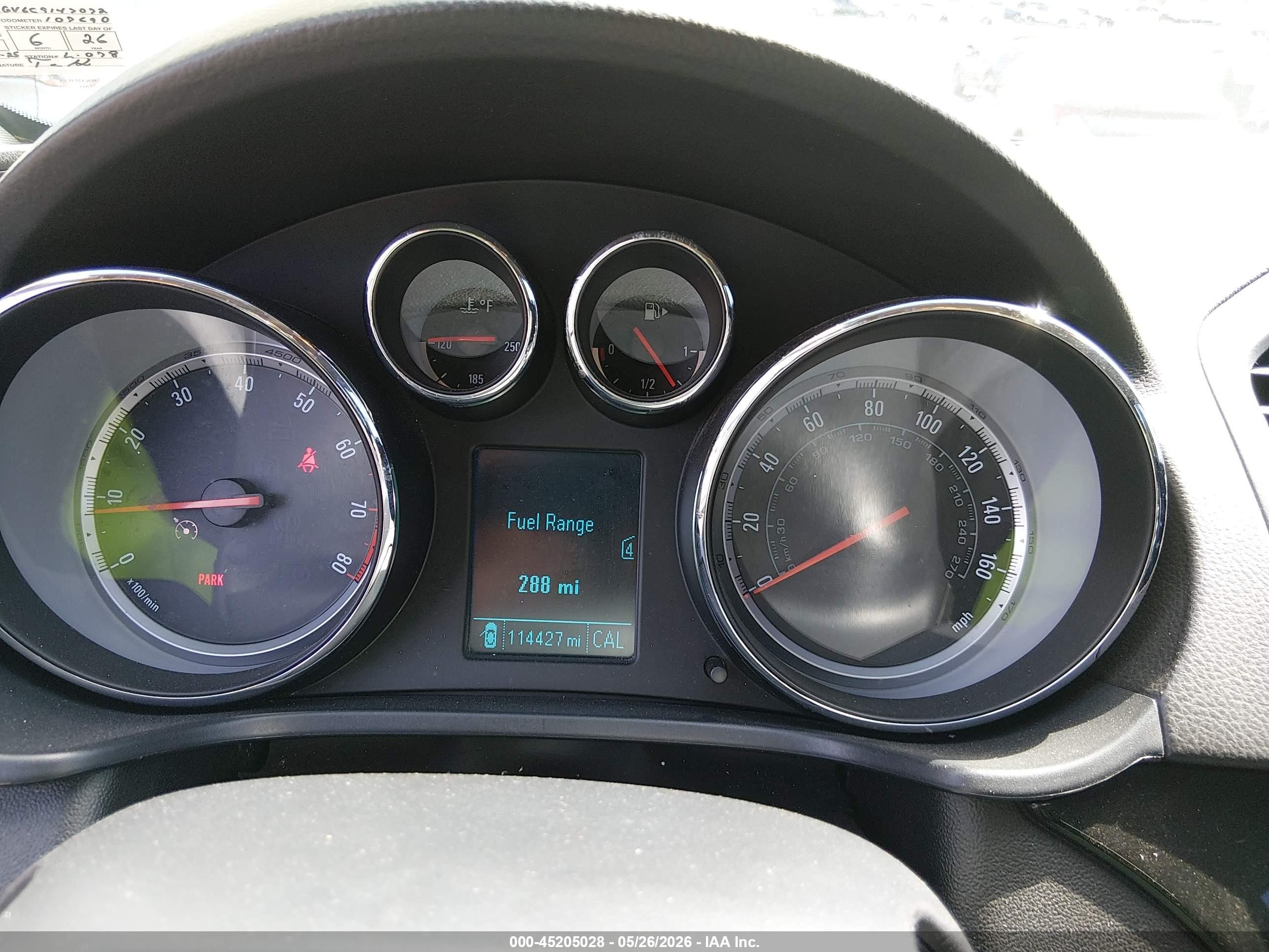2012 Buick Regal Gs White vin: 2G4GV5GV6C9147072