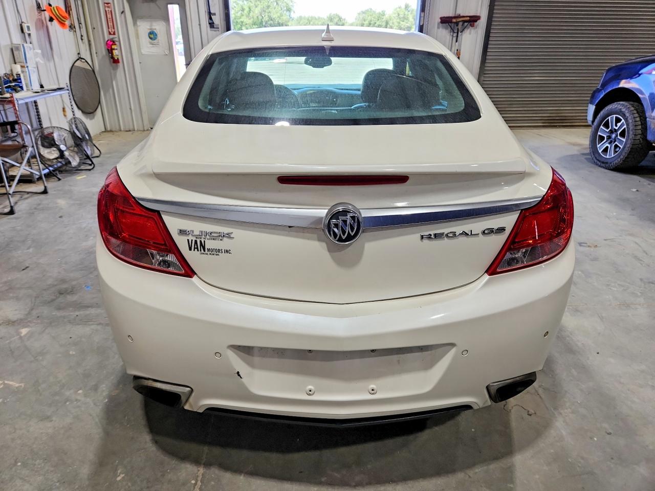 2012 Buick Regal Gs White vin: 2G4GV5GV6C9193534