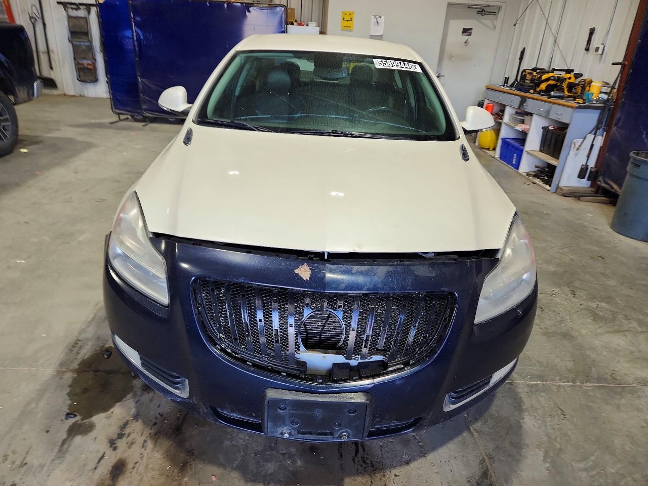 2012 Buick Regal Gs White vin: 2G4GV5GV6C9193534