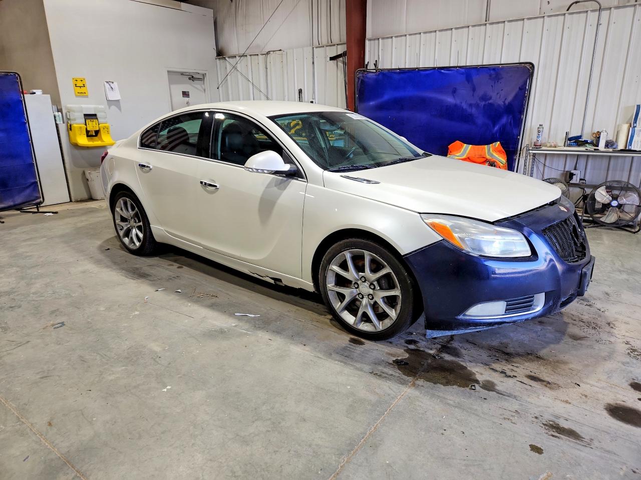 2012 Buick Regal Gs White vin: 2G4GV5GV6C9193534