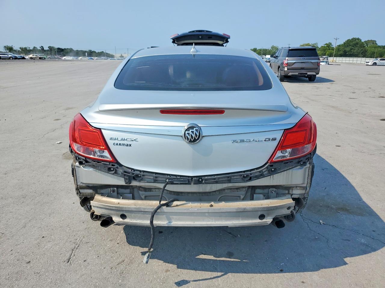 2013 Buick Regal Gs Silver vin: 2G4GV5GV6D9220538