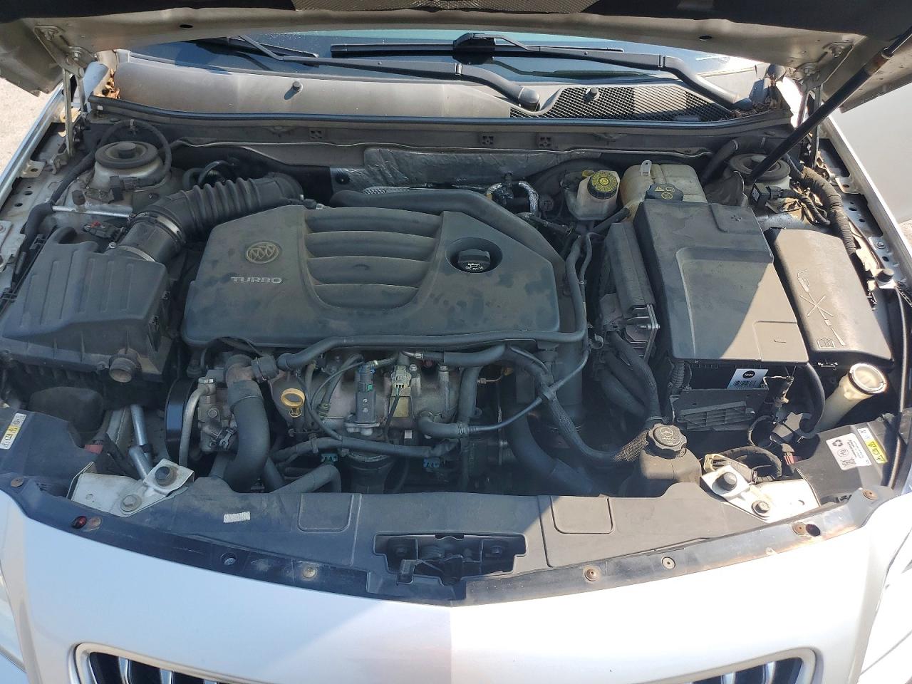 2013 Buick Regal Gs Silver vin: 2G4GV5GV6D9220538