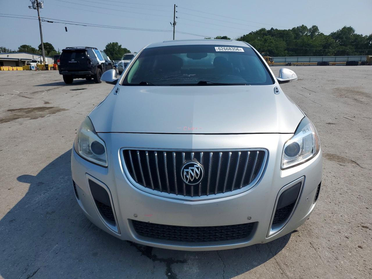 2013 Buick Regal Gs Silver vin: 2G4GV5GV6D9220538