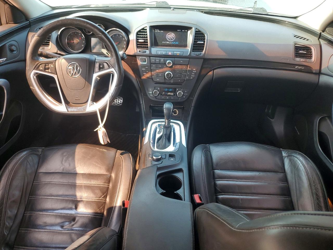 2013 Buick Regal Gs Silver vin: 2G4GV5GV6D9220538
