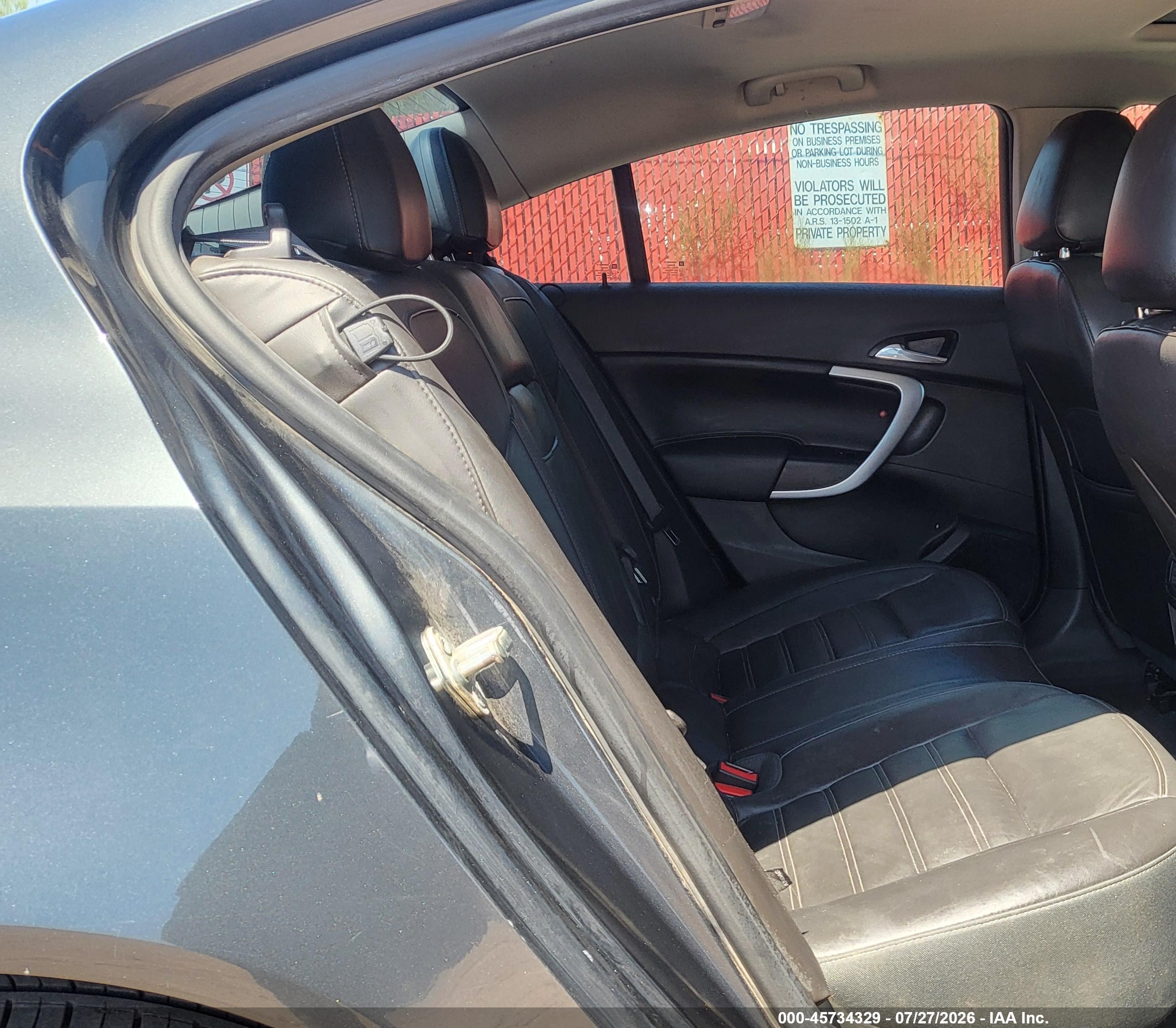 2013 Buick Regal Gs Gray vin: 2G4GV5GV6D9226839