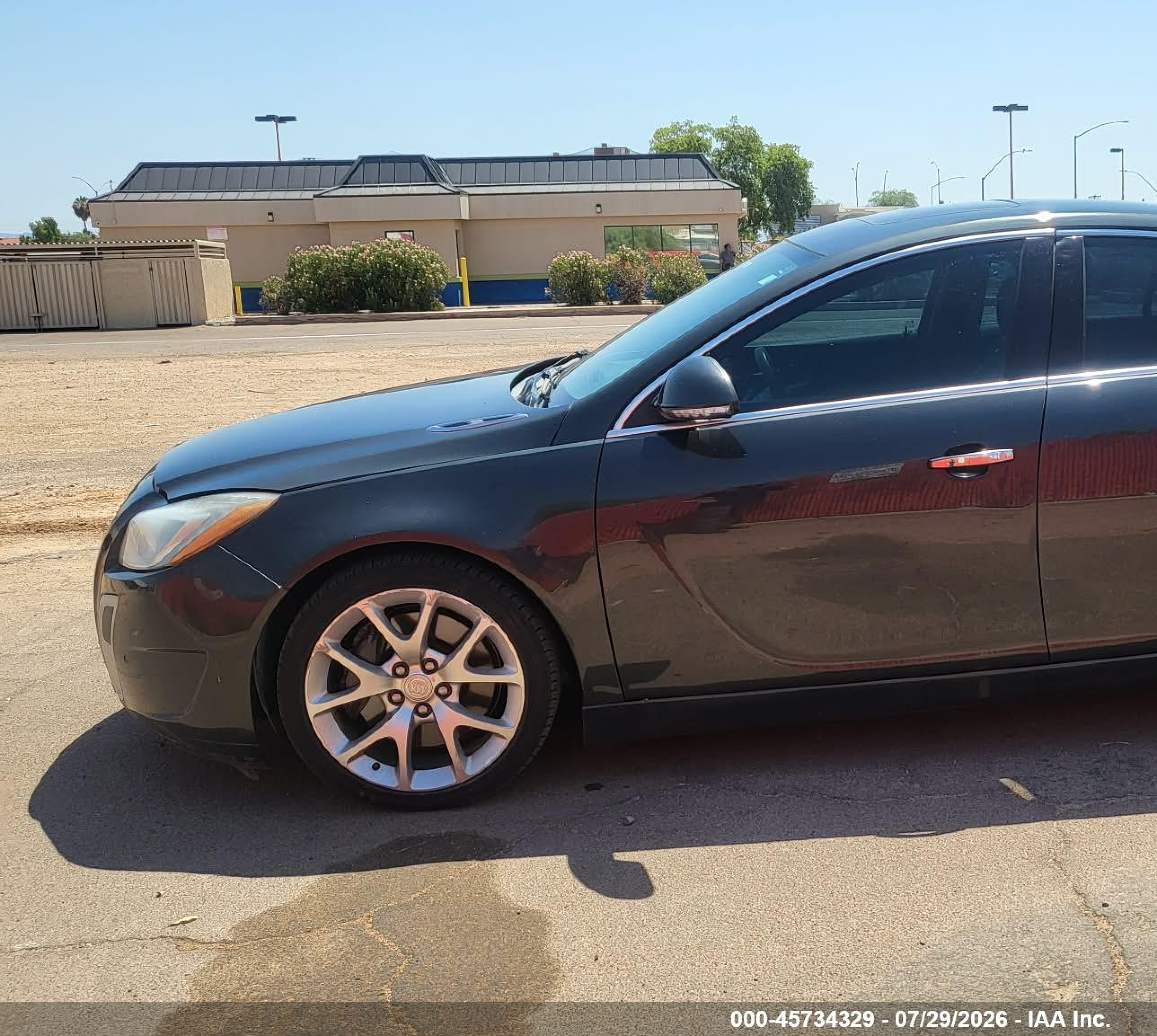 2013 Buick Regal Gs Gray vin: 2G4GV5GV6D9226839