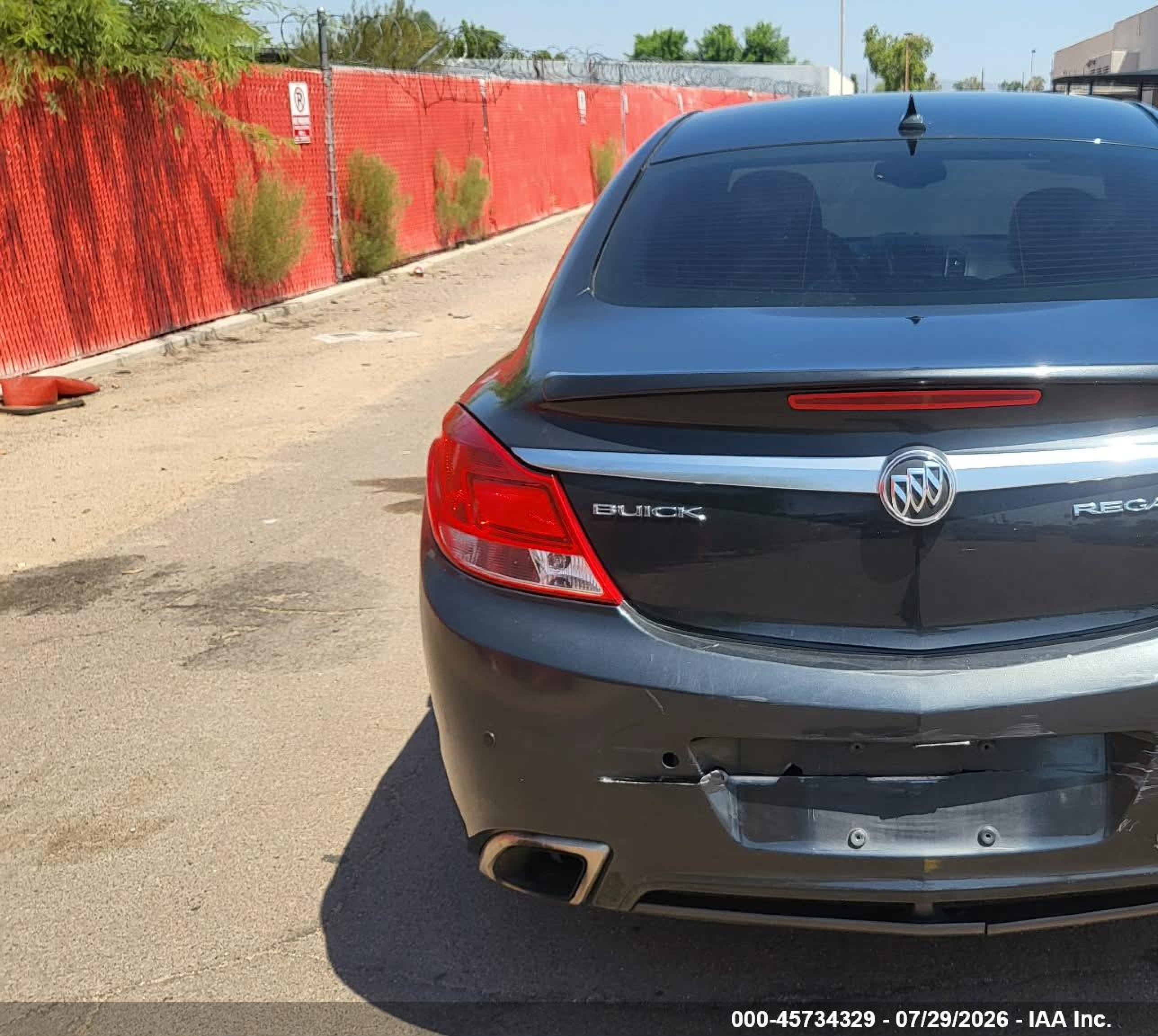 2013 Buick Regal Gs Gray vin: 2G4GV5GV6D9226839
