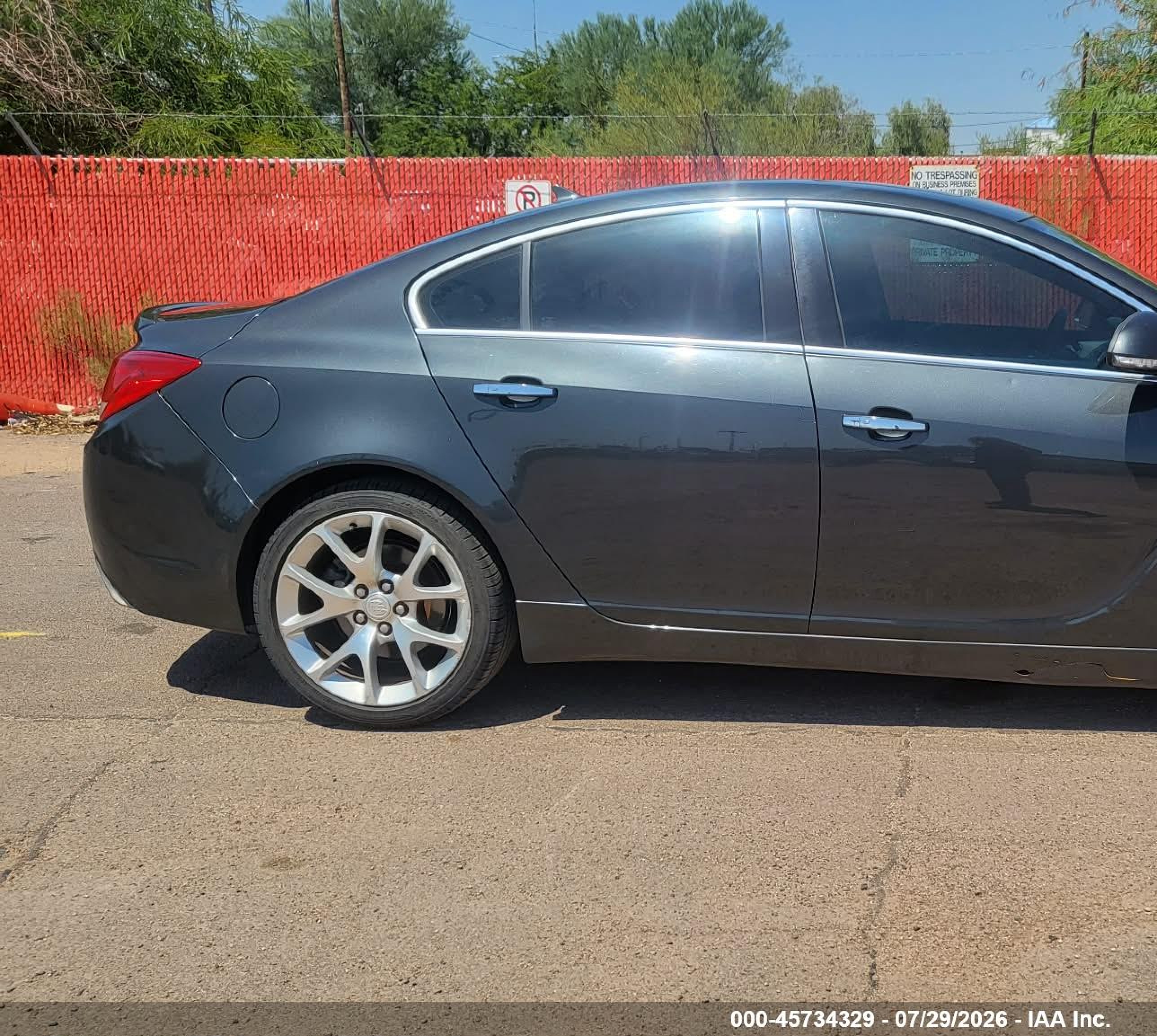 2013 Buick Regal Gs Gray vin: 2G4GV5GV6D9226839