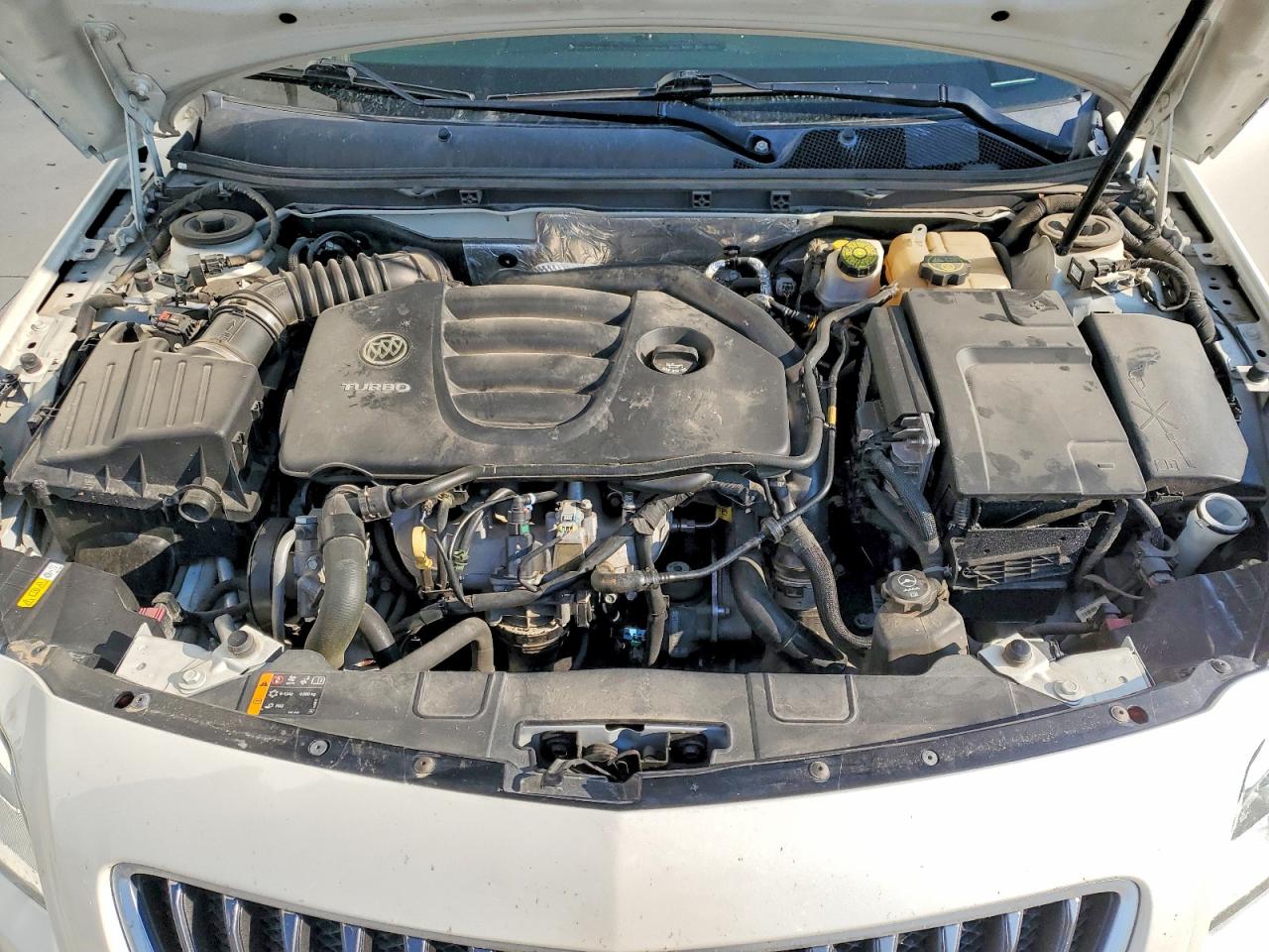 2013 Buick Regal Gs White vin: 2G4GV5GVXD9247953