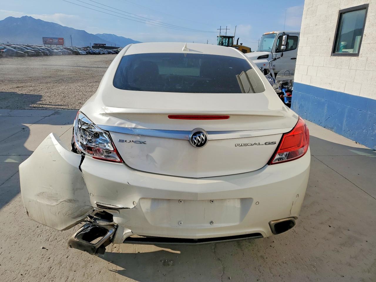 2013 Buick Regal Gs White vin: 2G4GV5GVXD9247953