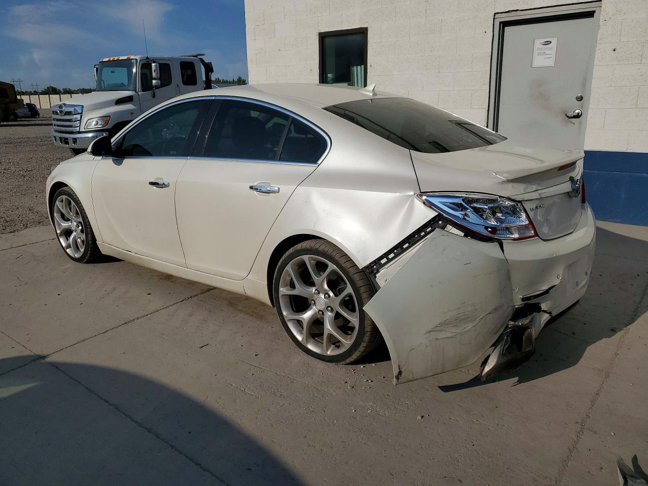 2013 Buick Regal Gs White vin: 2G4GV5GVXD9247953