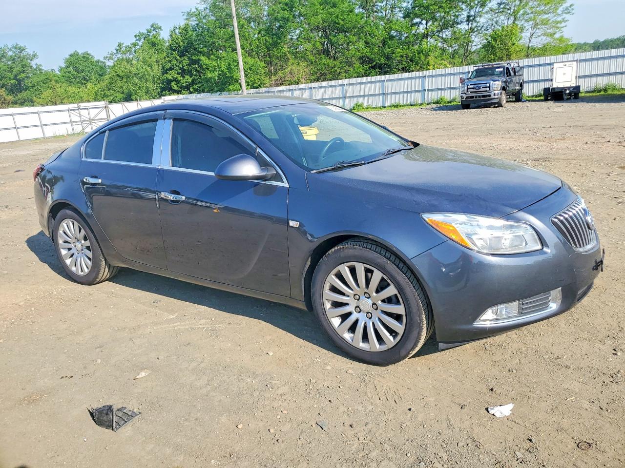 2011 Buick Regal Cxl Gray vin: 2G4GW5EV5B9186332