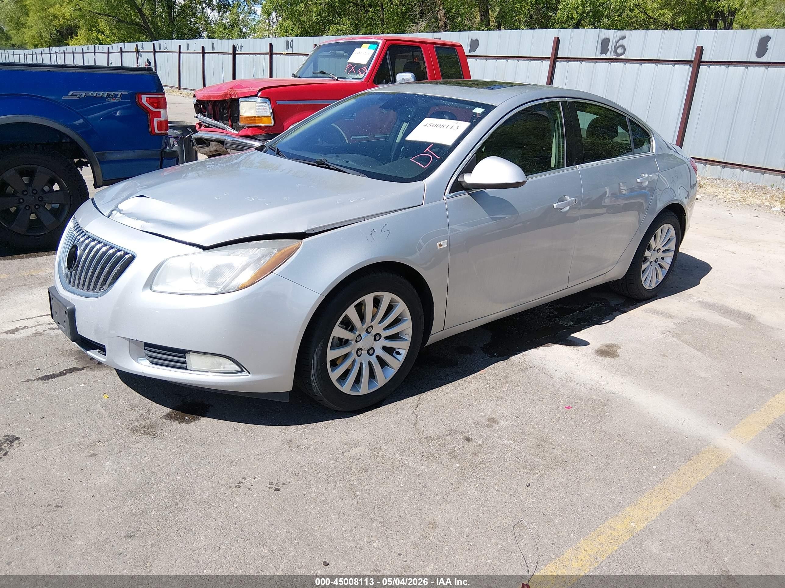2011 Buick Regal Cxl Turbo Oshawa Silver vin: 2G4GX5GV9B9173447