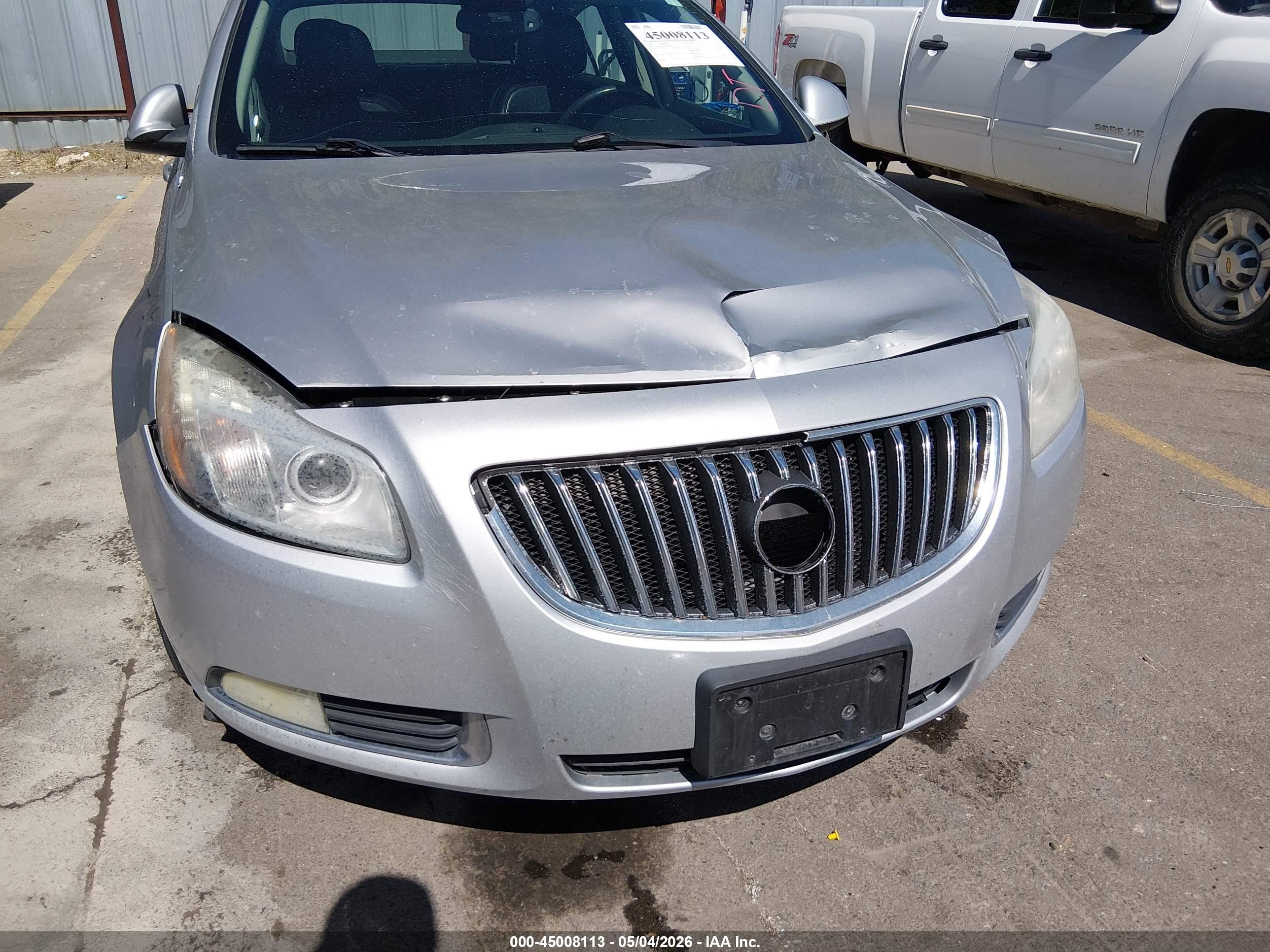 2011 Buick Regal Cxl Turbo Oshawa Silver vin: 2G4GX5GV9B9173447