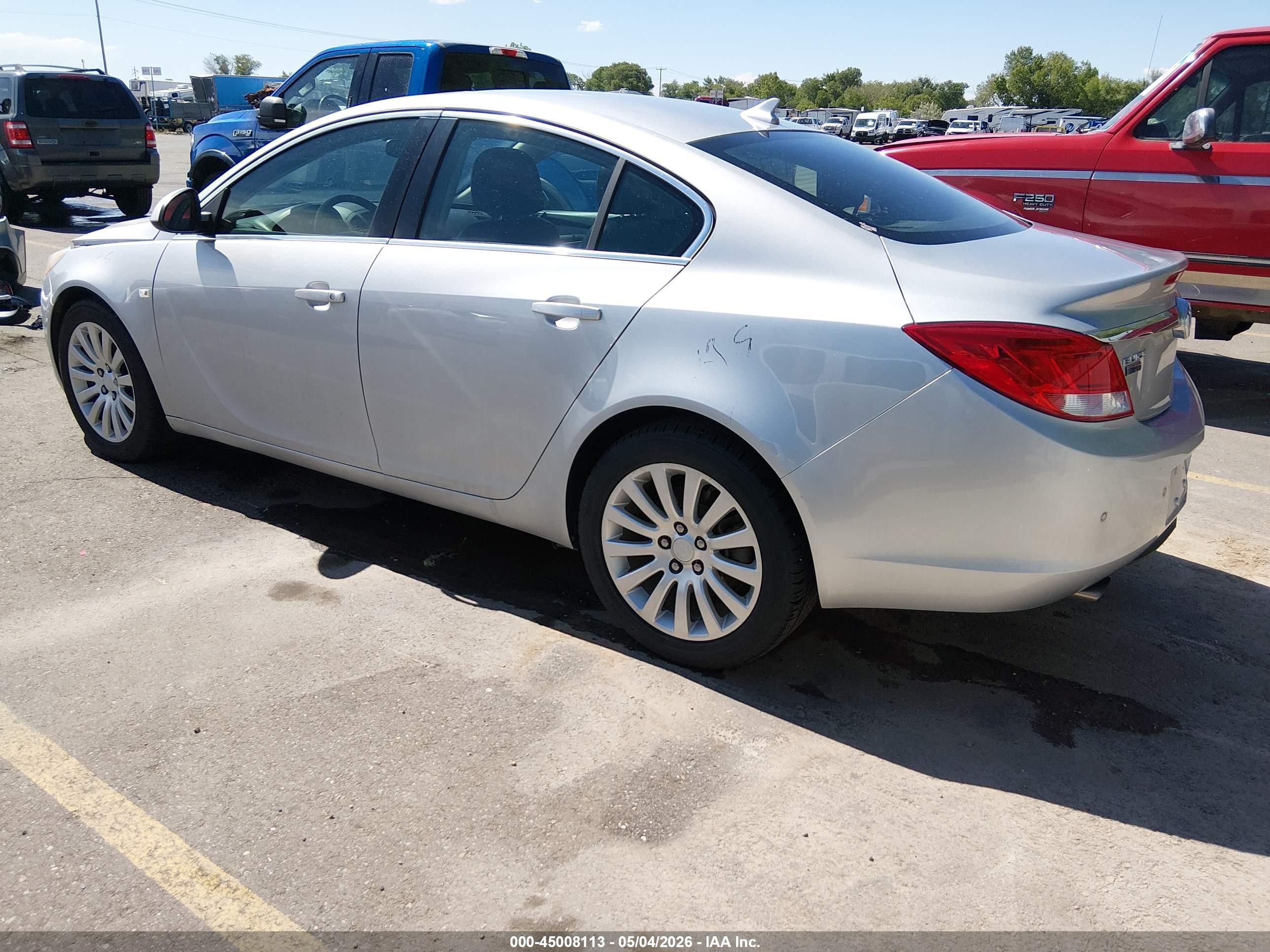 2011 Buick Regal Cxl Turbo Oshawa Silver vin: 2G4GX5GV9B9173447