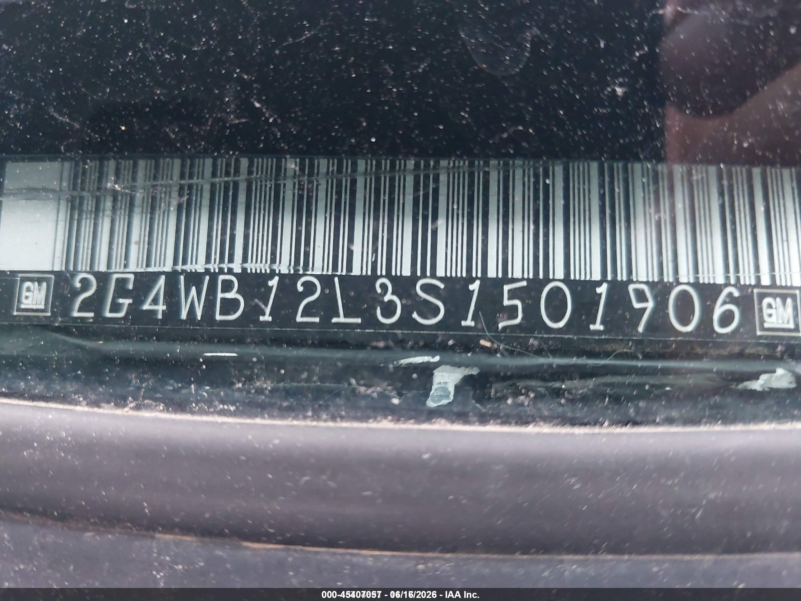1995 Buick Regal Custom/gran Sport Белый vin: 2G4WB12L3S1501906