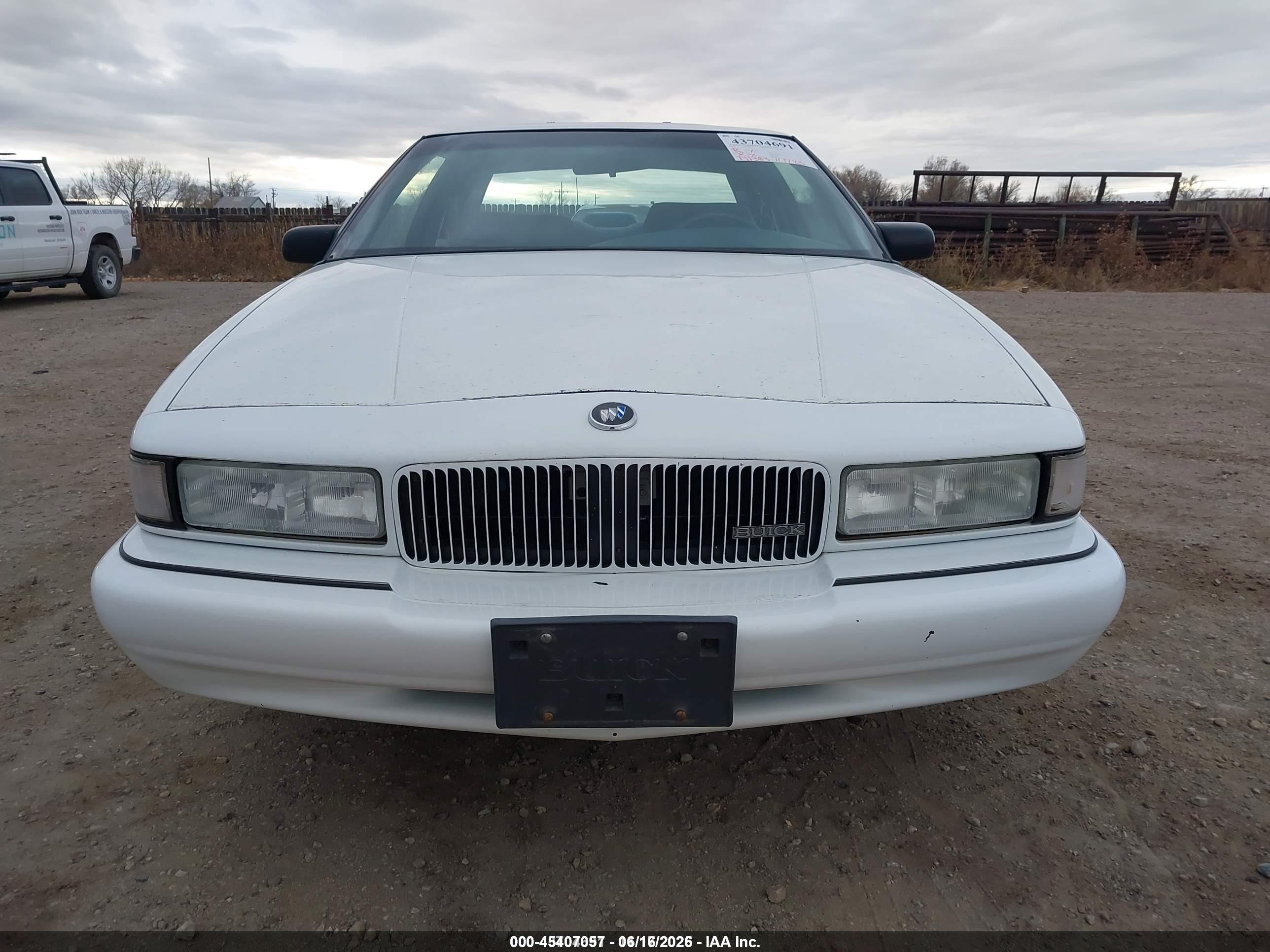 1995 Buick Regal Custom/gran Sport Белый vin: 2G4WB12L3S1501906