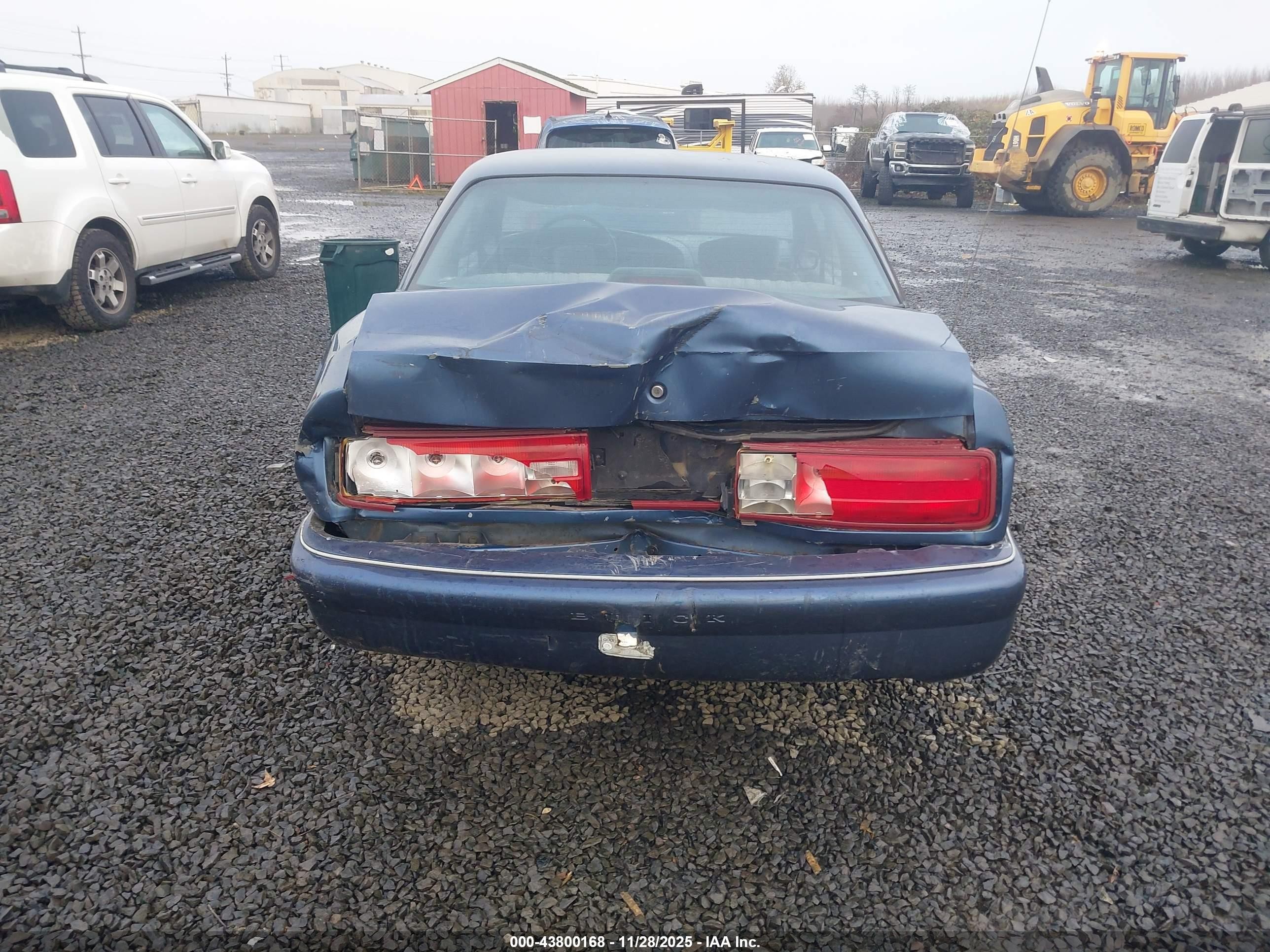 1995 Buick Regal Custom/gran Sport Синий vin: 2G4WB12M1S1462662