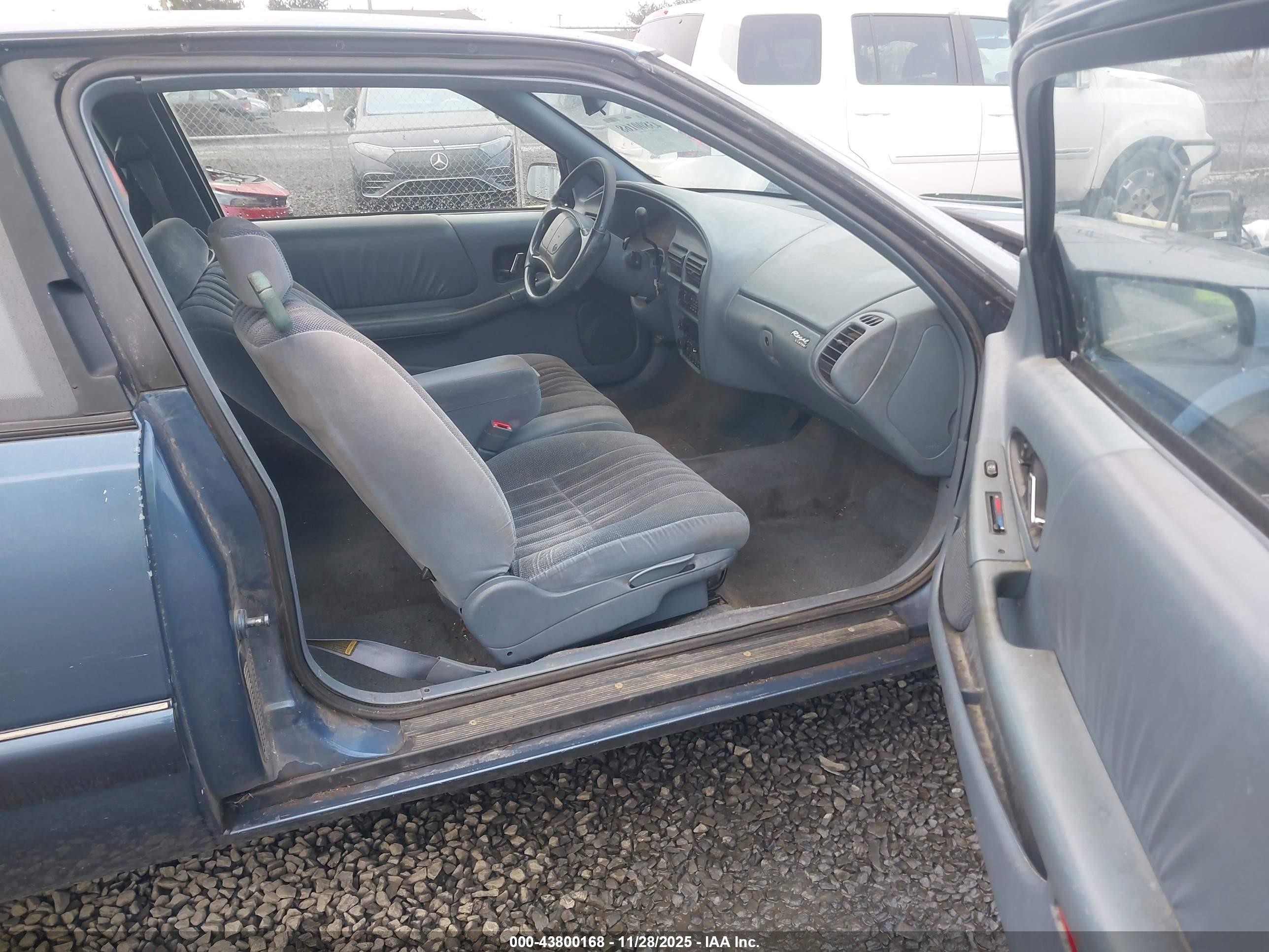 1995 Buick Regal Custom/gran Sport Синий vin: 2G4WB12M1S1462662
