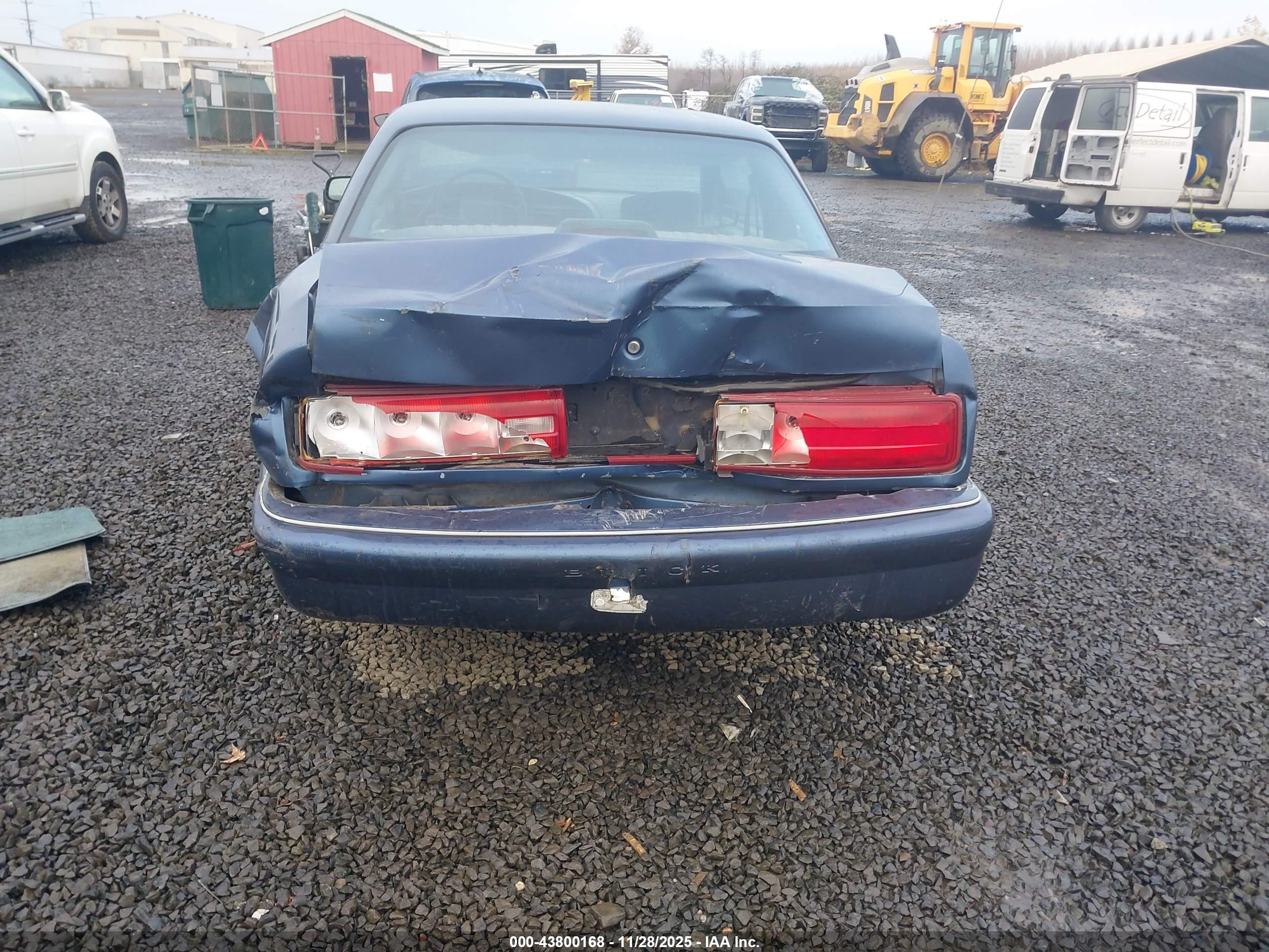 1995 Buick Regal Custom/gran Sport Синий vin: 2G4WB12M1S1462662