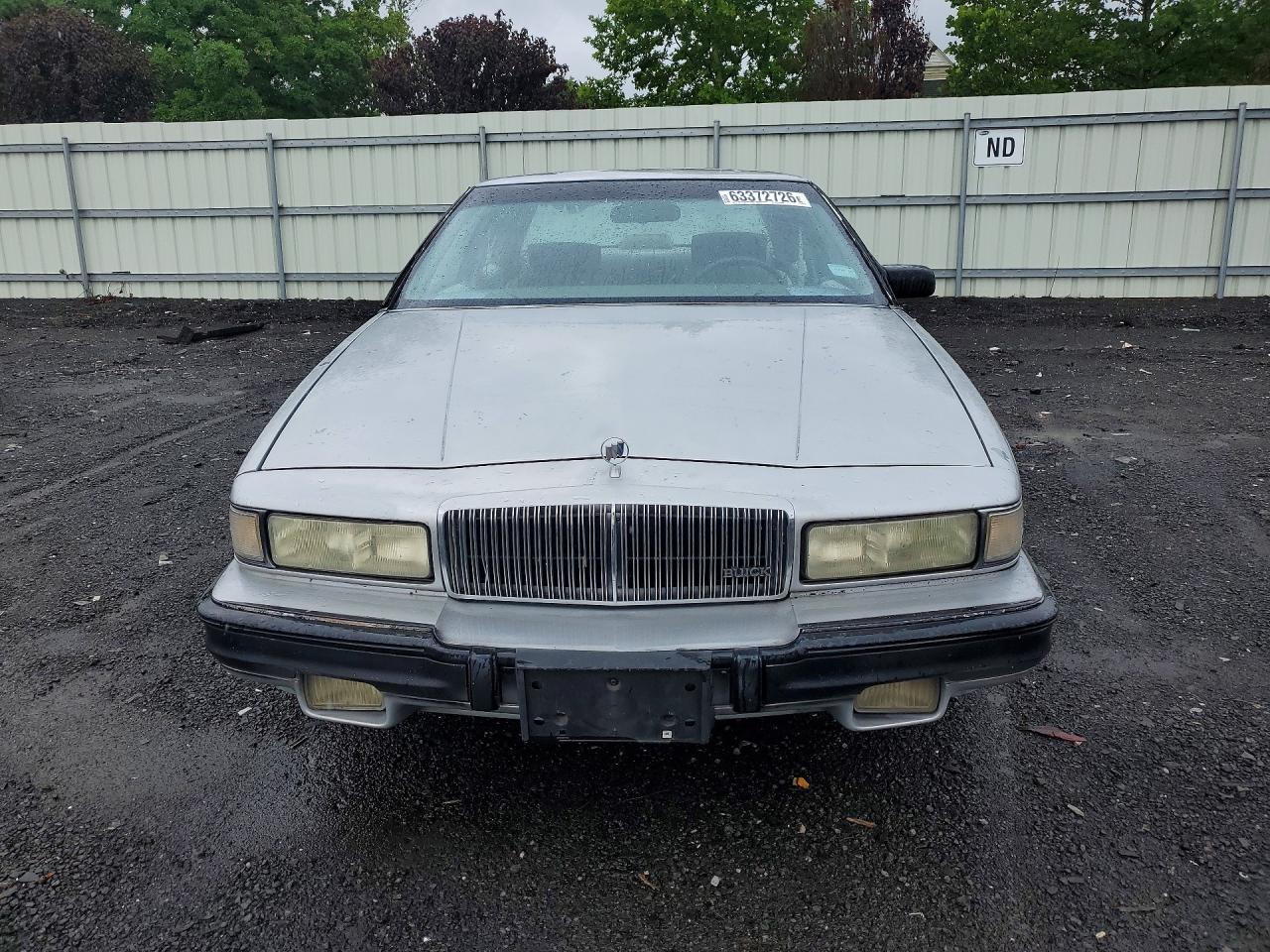 1992 Buick Regal Custom Серый vin: 2G4WB14L2N1484050