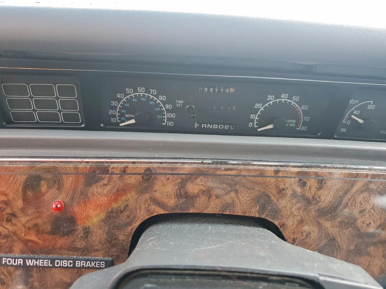 1992 Buick Regal Custom Серый vin: 2G4WB14L2N1484050