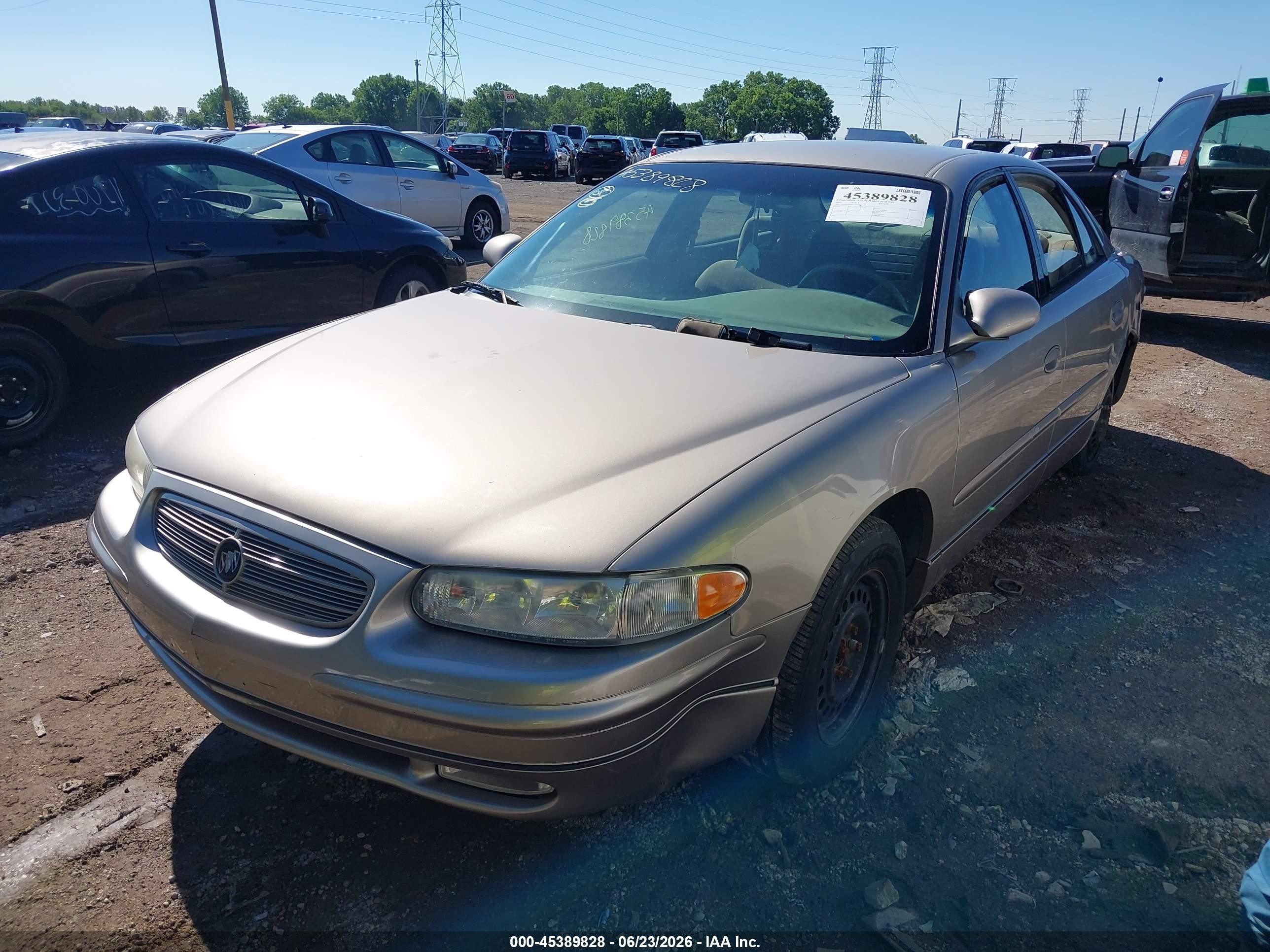 2002 Buick Regal Ls Pewter vin: 2G4WB52K121120148