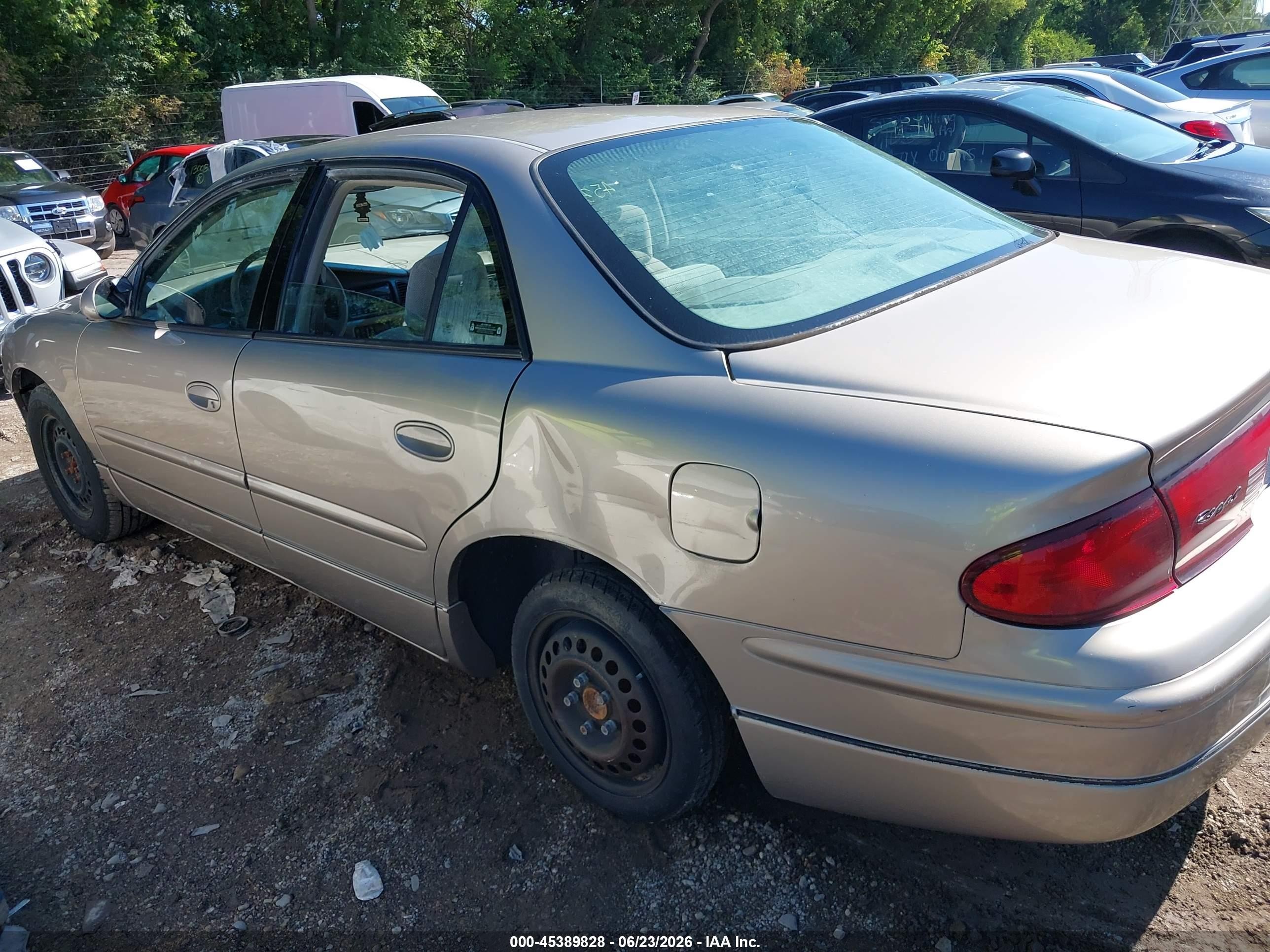 2002 Buick Regal Ls Pewter vin: 2G4WB52K121120148