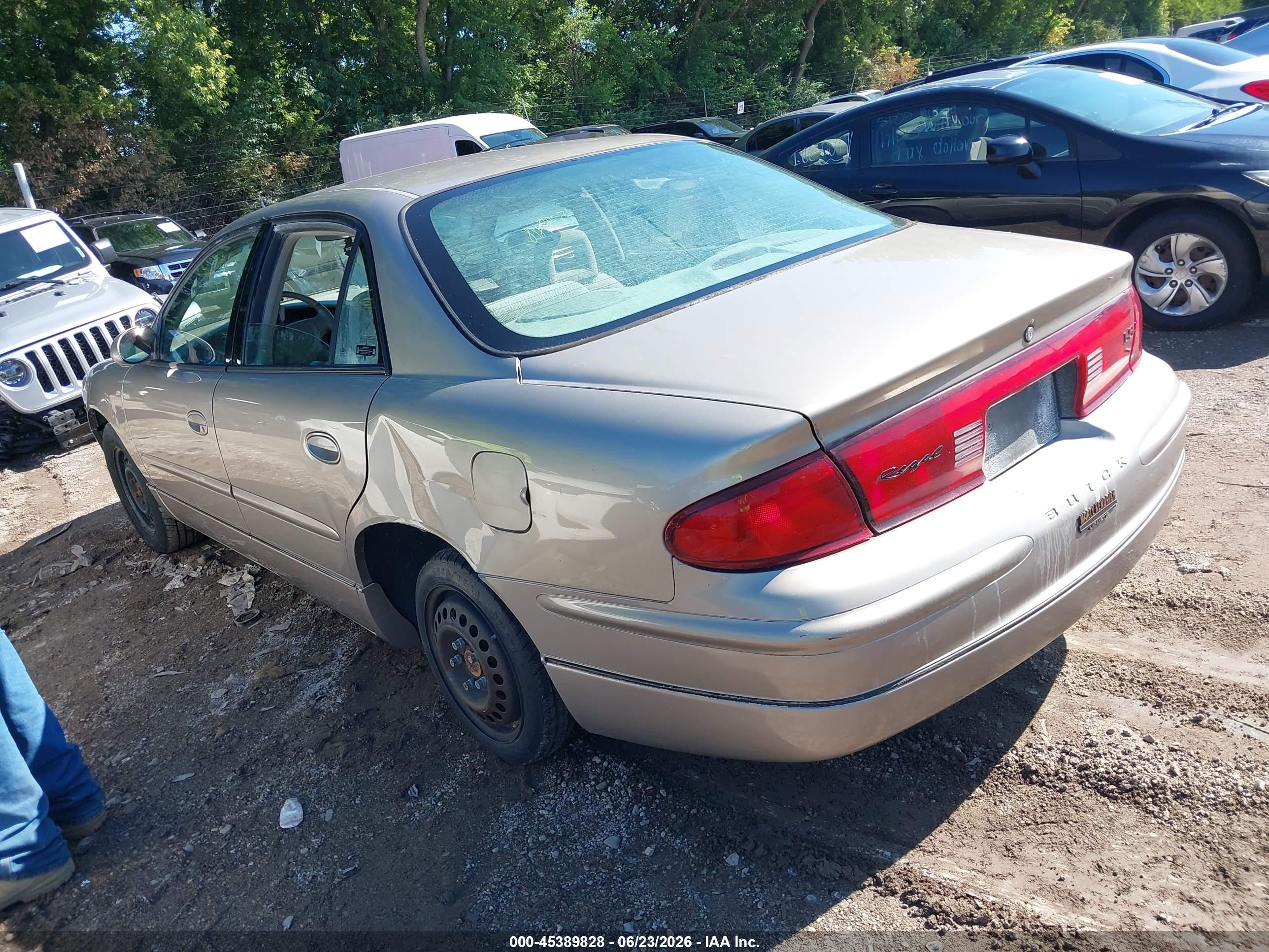2002 Buick Regal Ls Pewter vin: 2G4WB52K121120148