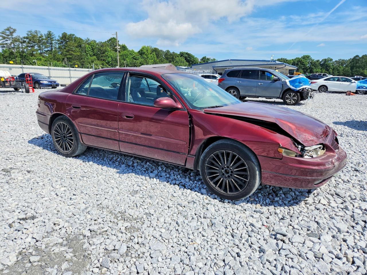 2002 Buick Regal Ls Бордовый vin: 2G4WB52K121141792