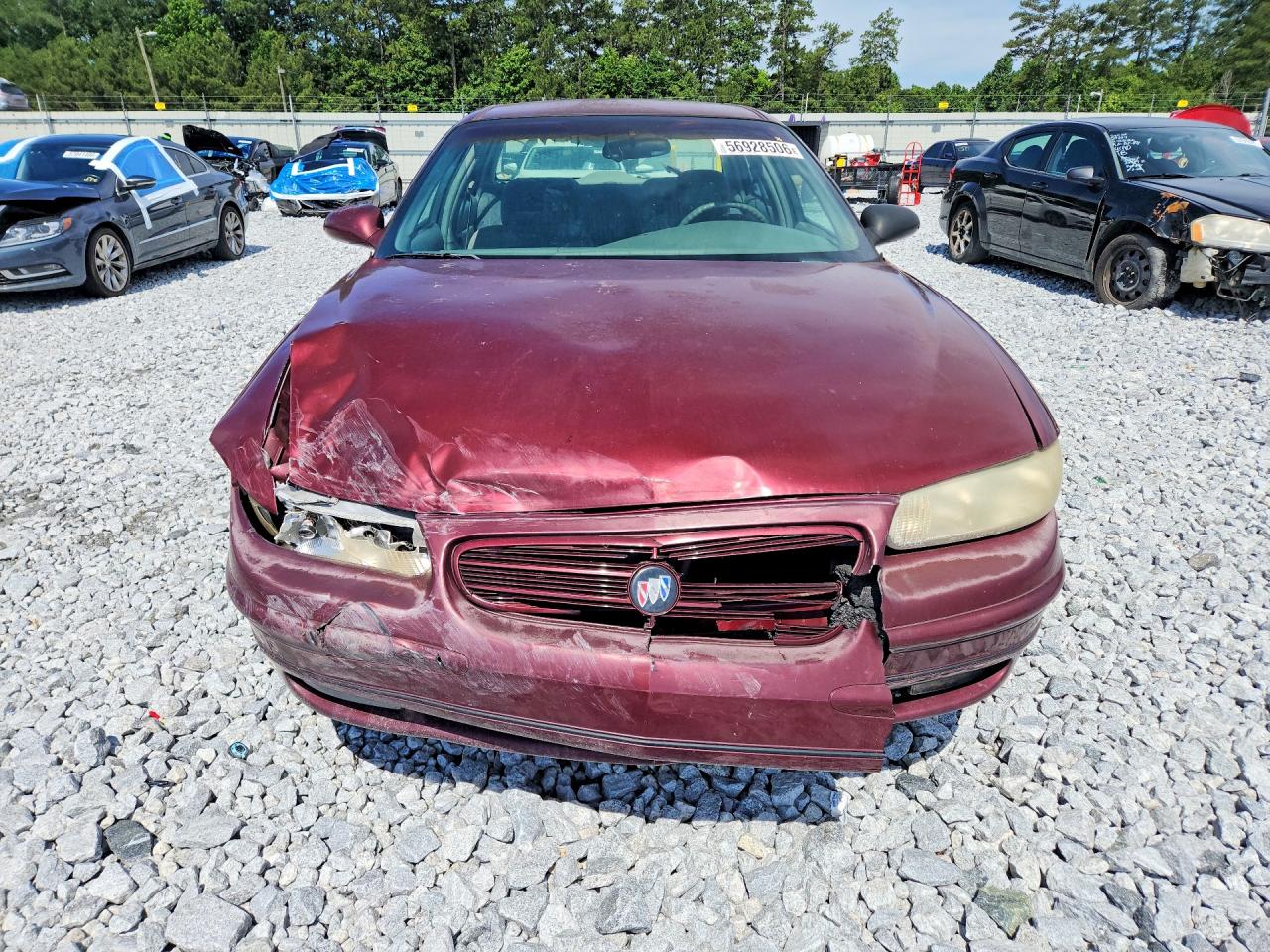 2002 Buick Regal Ls Бордовый vin: 2G4WB52K121141792