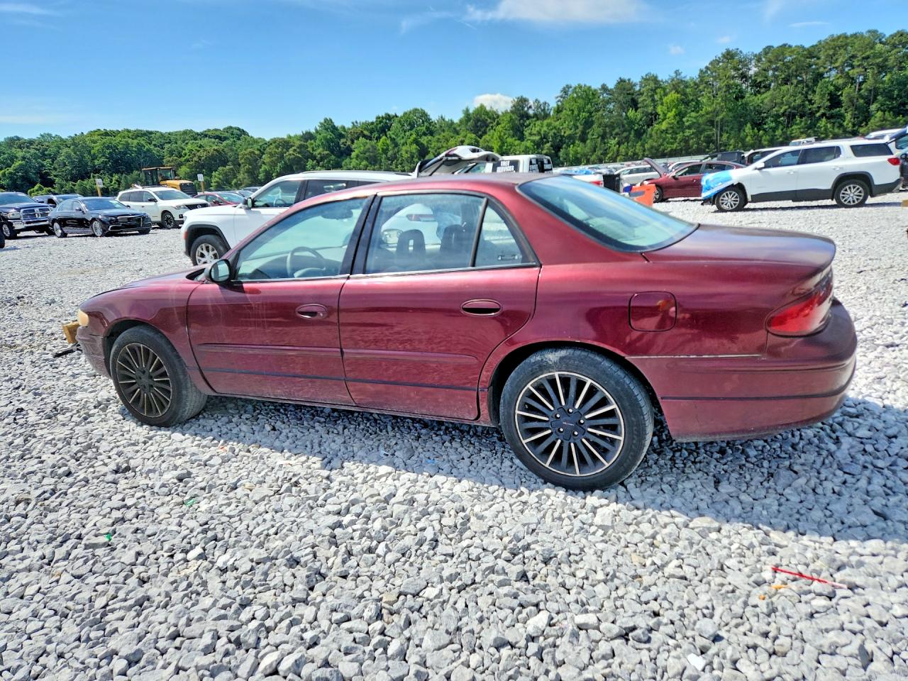 2002 Buick Regal Ls Бордовый vin: 2G4WB52K121141792
