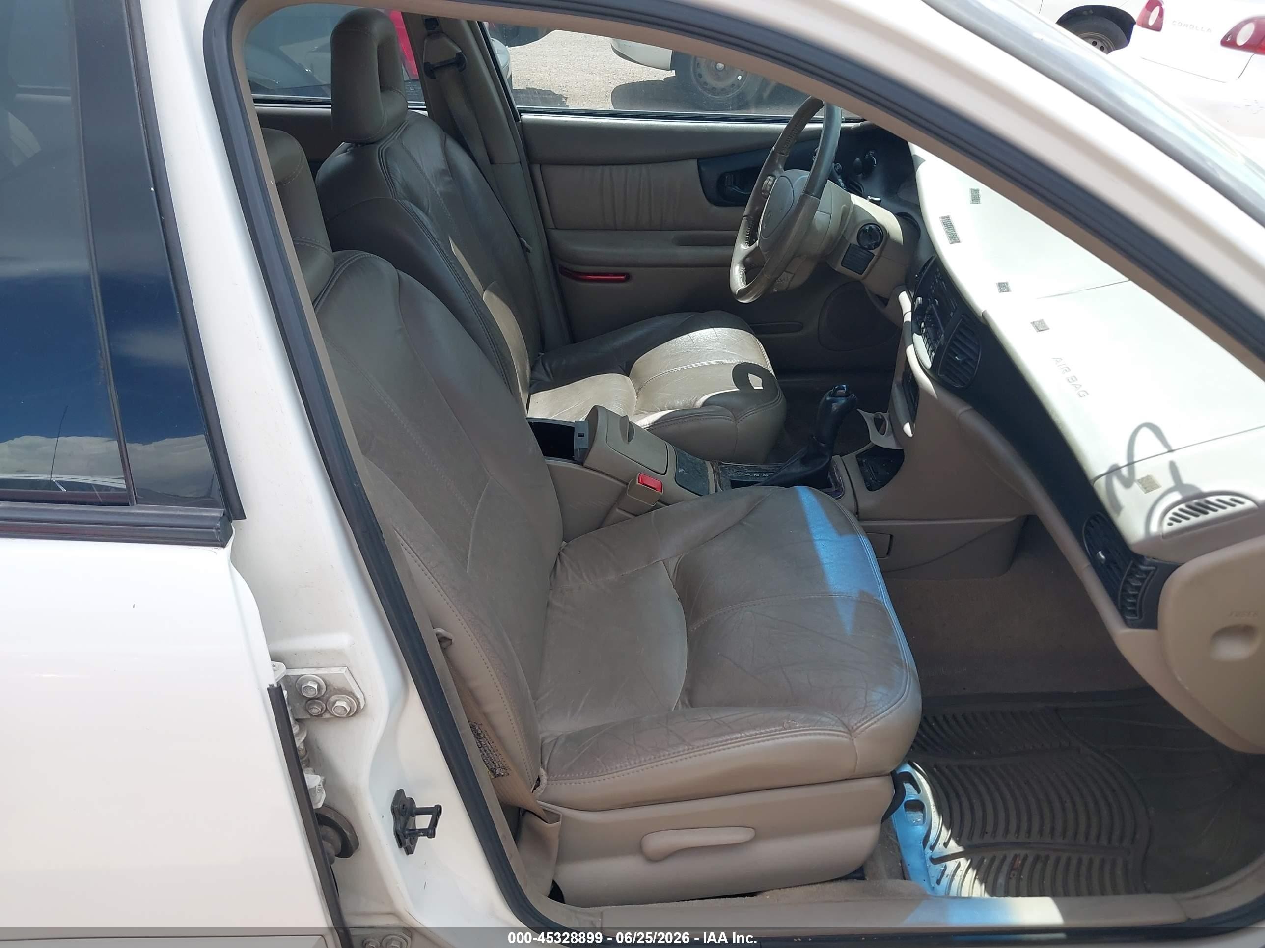 2003 Buick Regal Ls White vin: 2G4WB52K131113492