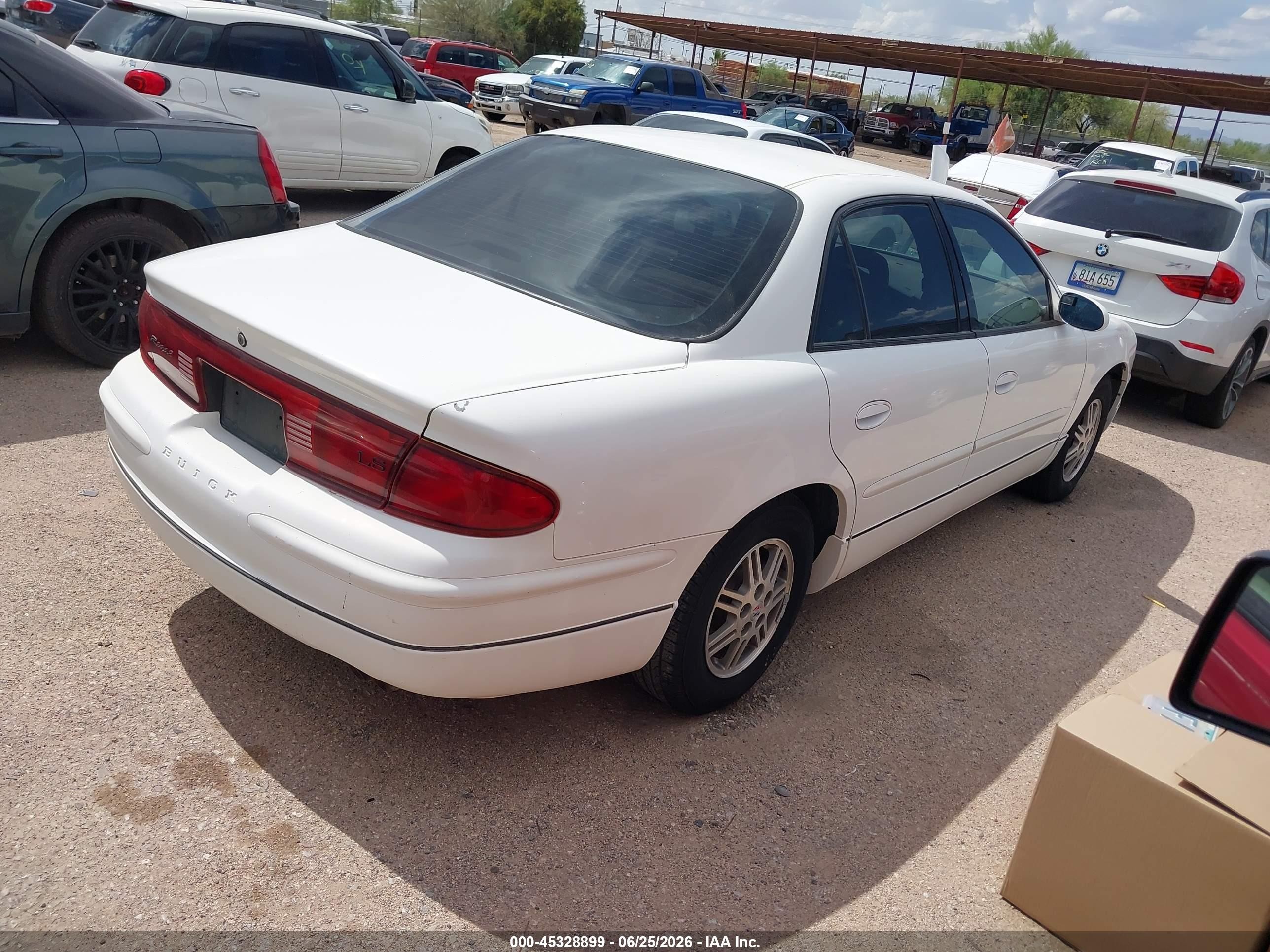 2003 Buick Regal Ls White vin: 2G4WB52K131113492