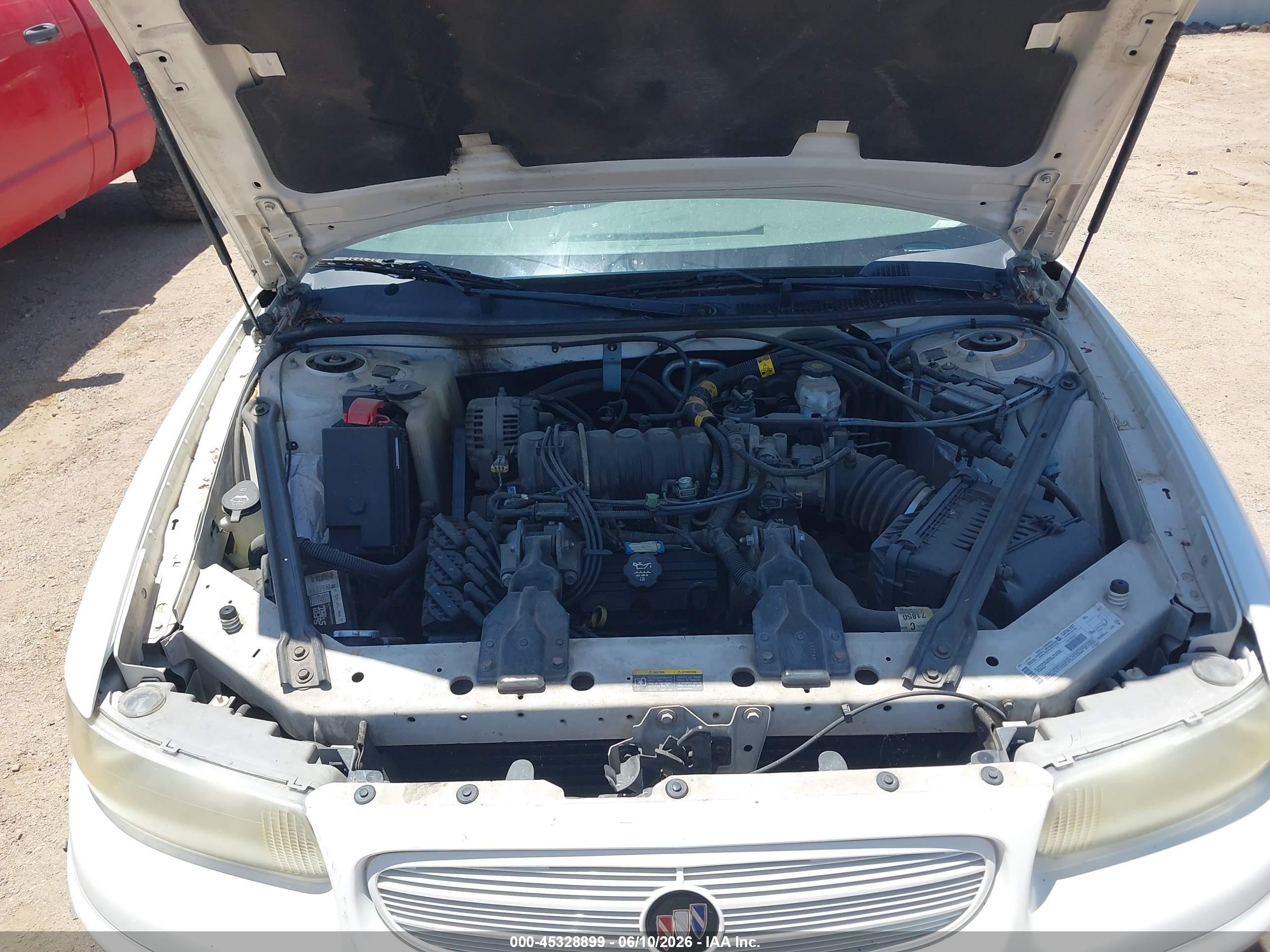2003 Buick Regal Ls White vin: 2G4WB52K131113492
