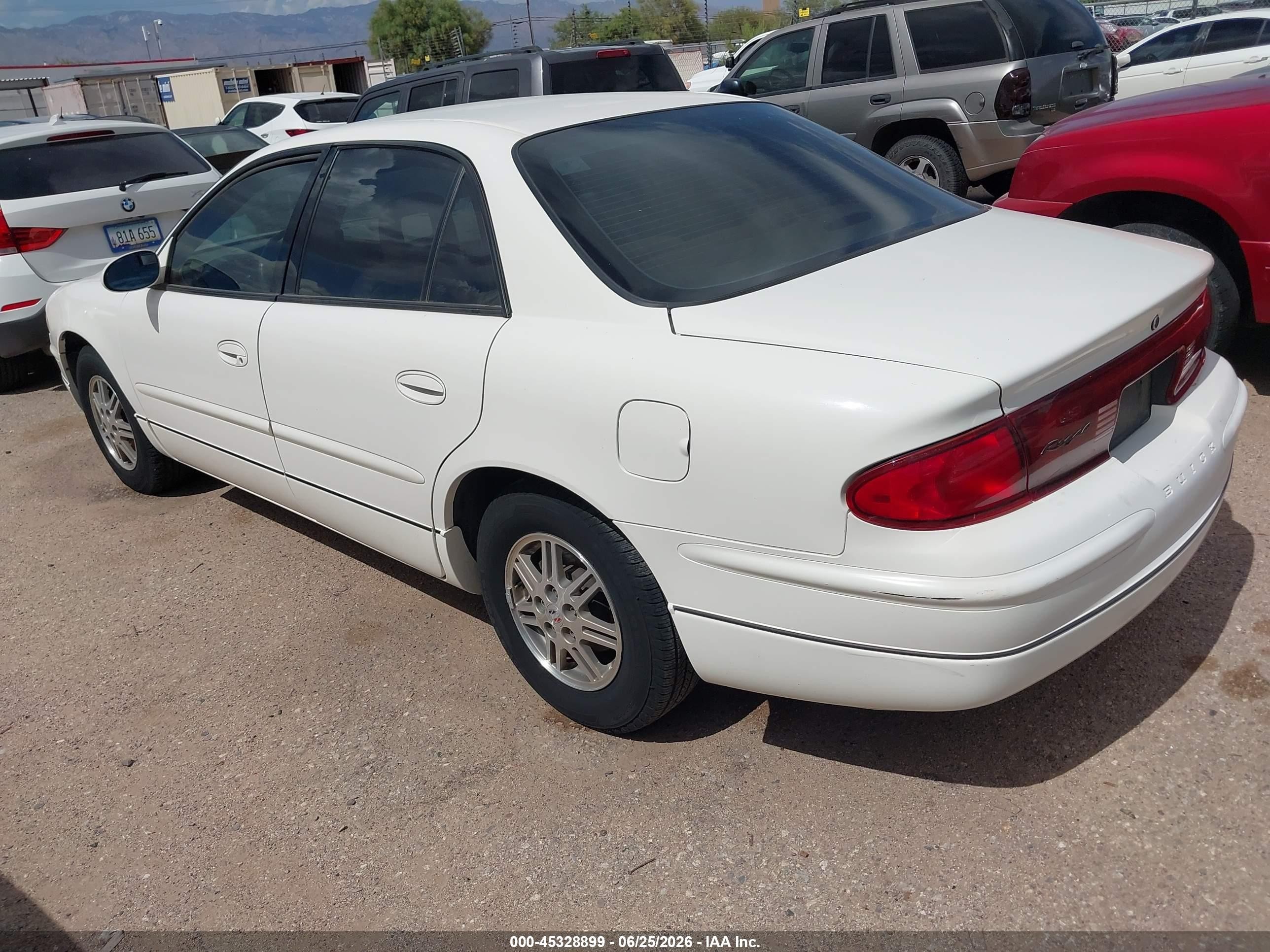 2003 Buick Regal Ls White vin: 2G4WB52K131113492