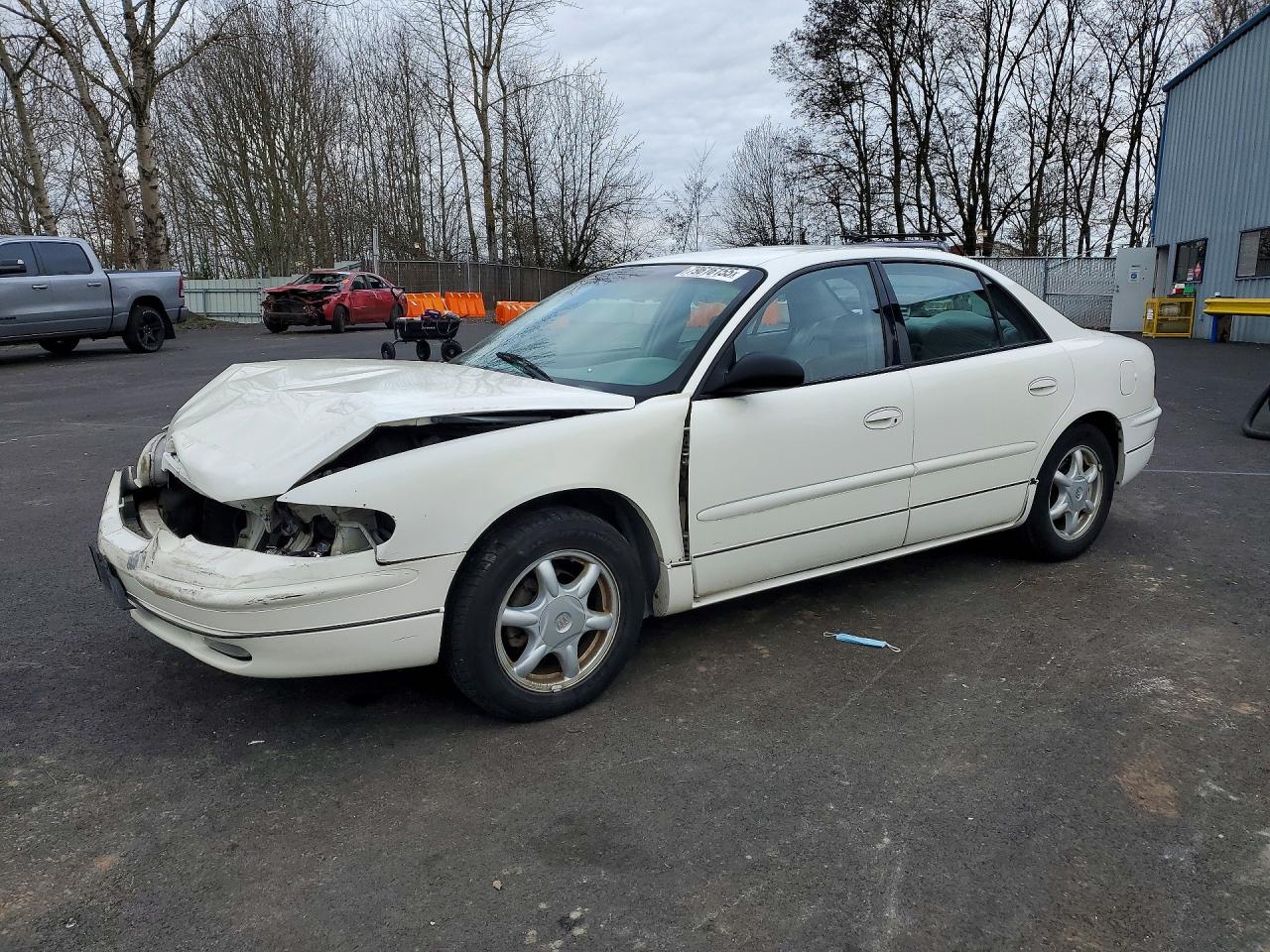 2004 Buick Regal Ls Белый vin: 2G4WB52K141219426