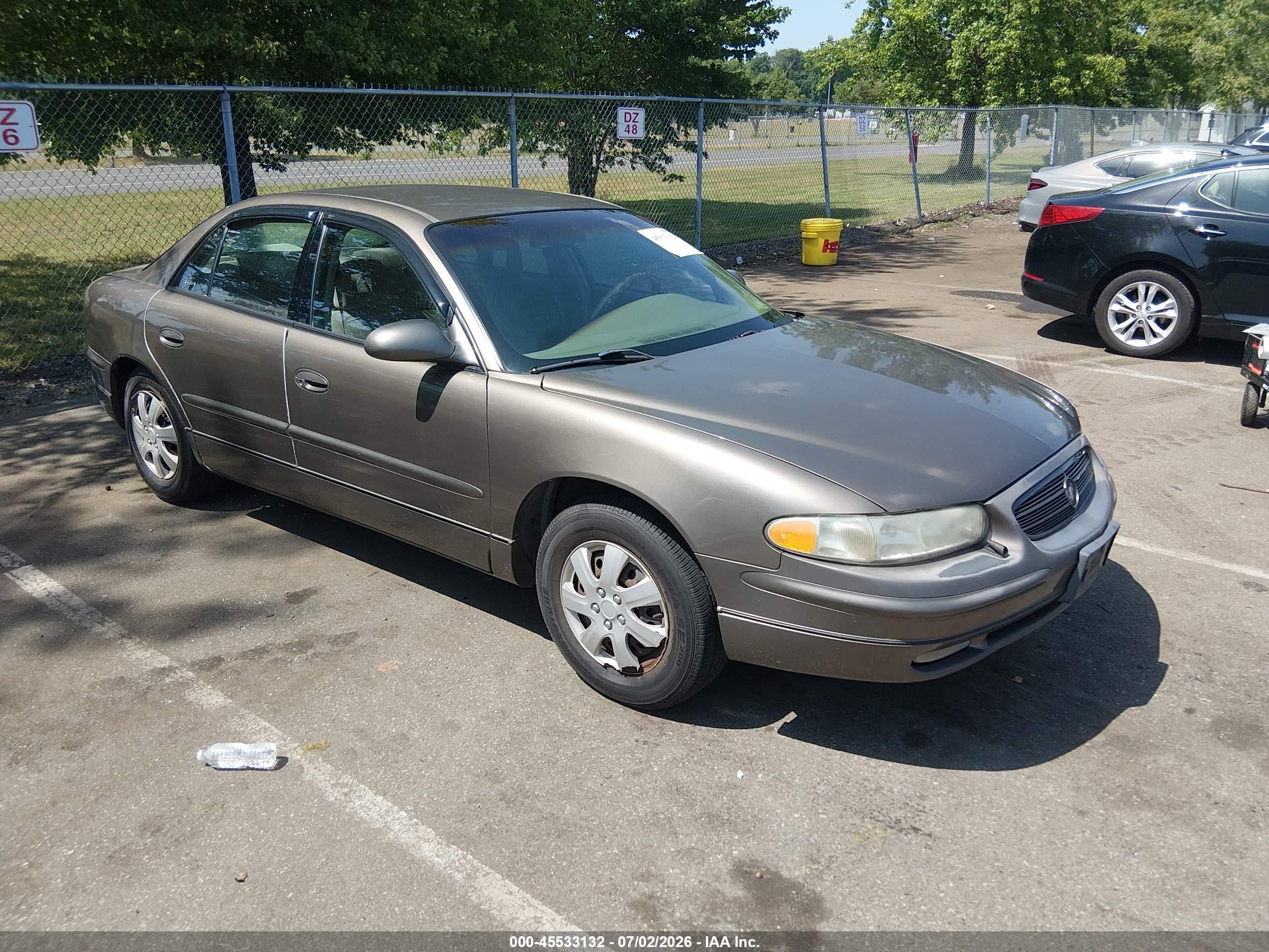 2002 Buick Regal Ls Brown vin: 2G4WB52K221109594
