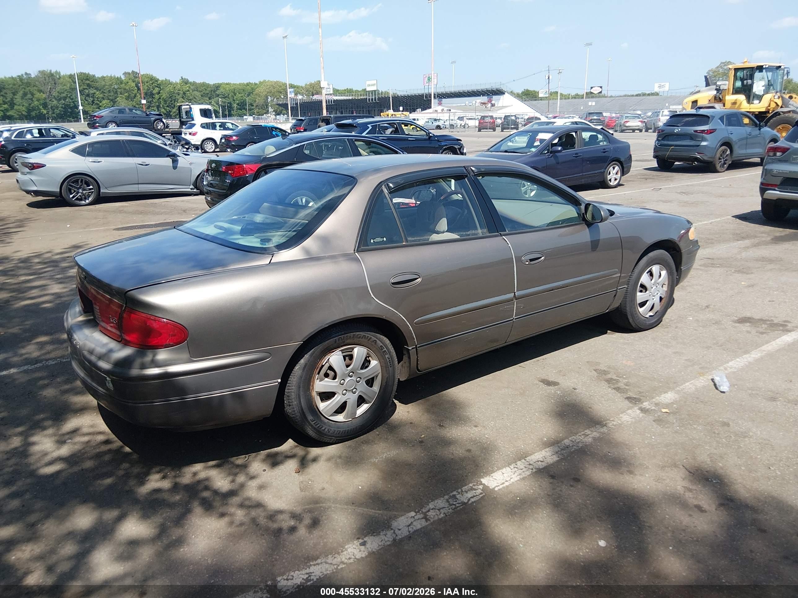 2002 Buick Regal Ls Brown vin: 2G4WB52K221109594