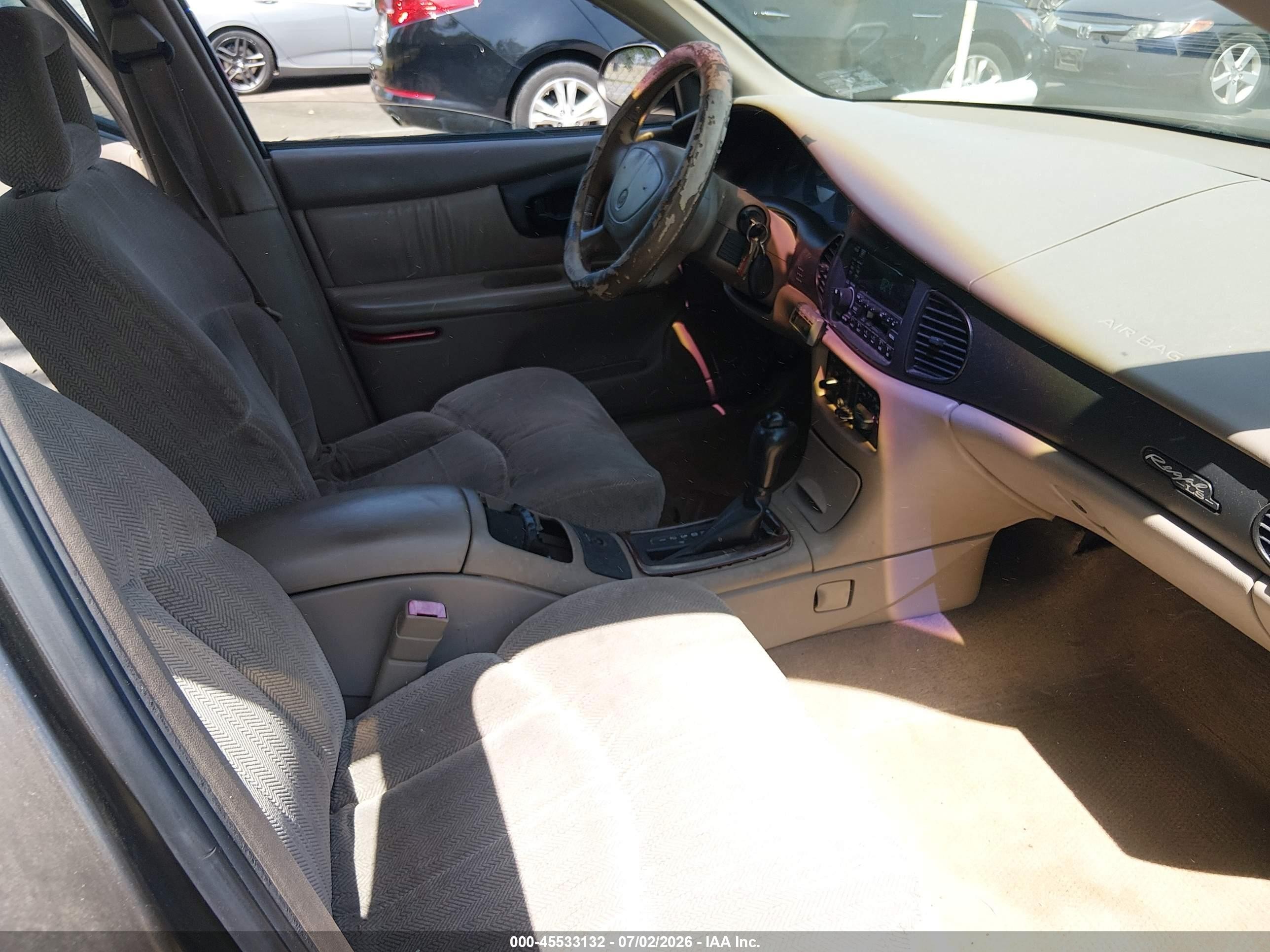 2002 Buick Regal Ls Brown vin: 2G4WB52K221109594