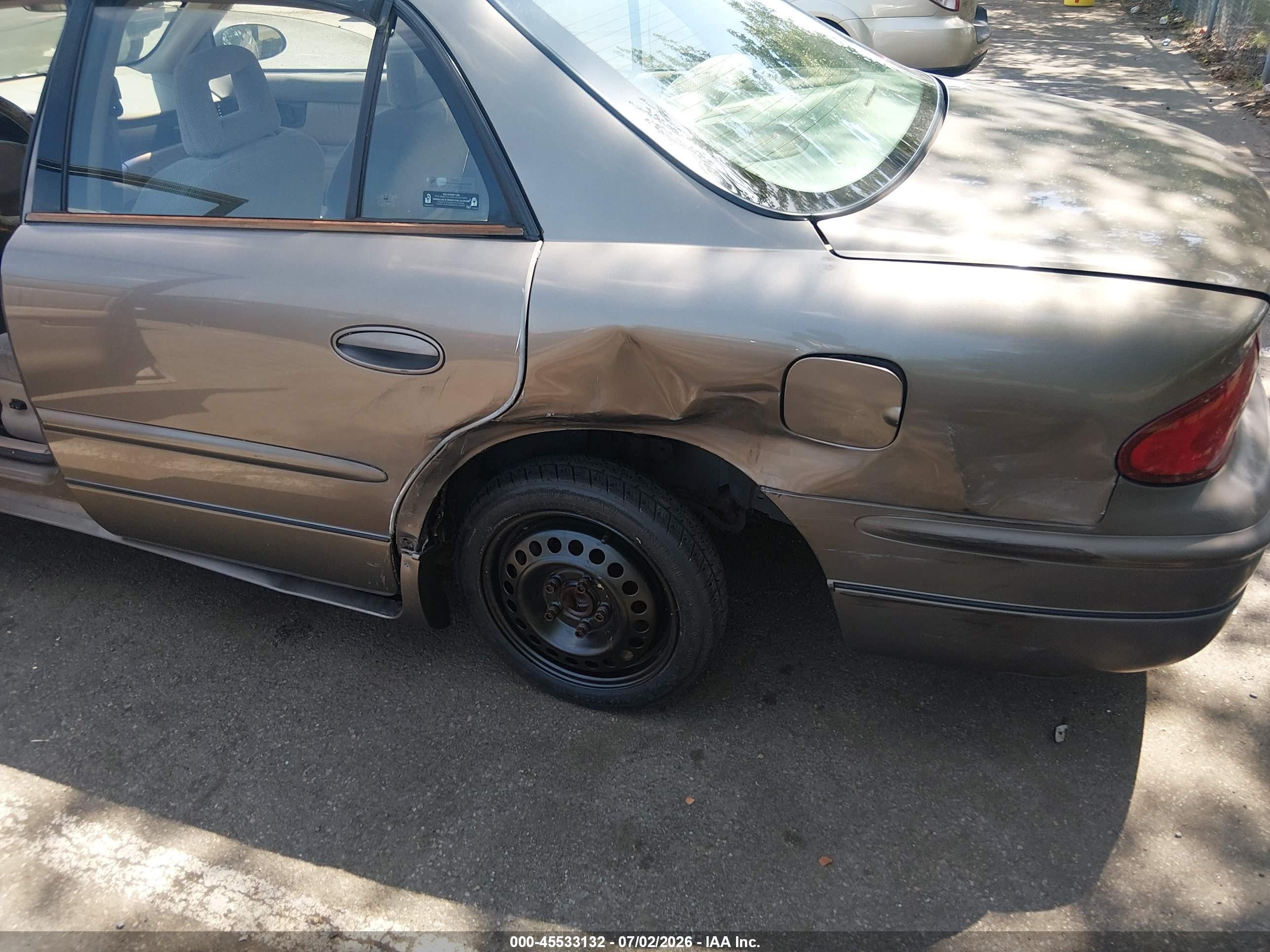 2002 Buick Regal Ls Brown vin: 2G4WB52K221109594
