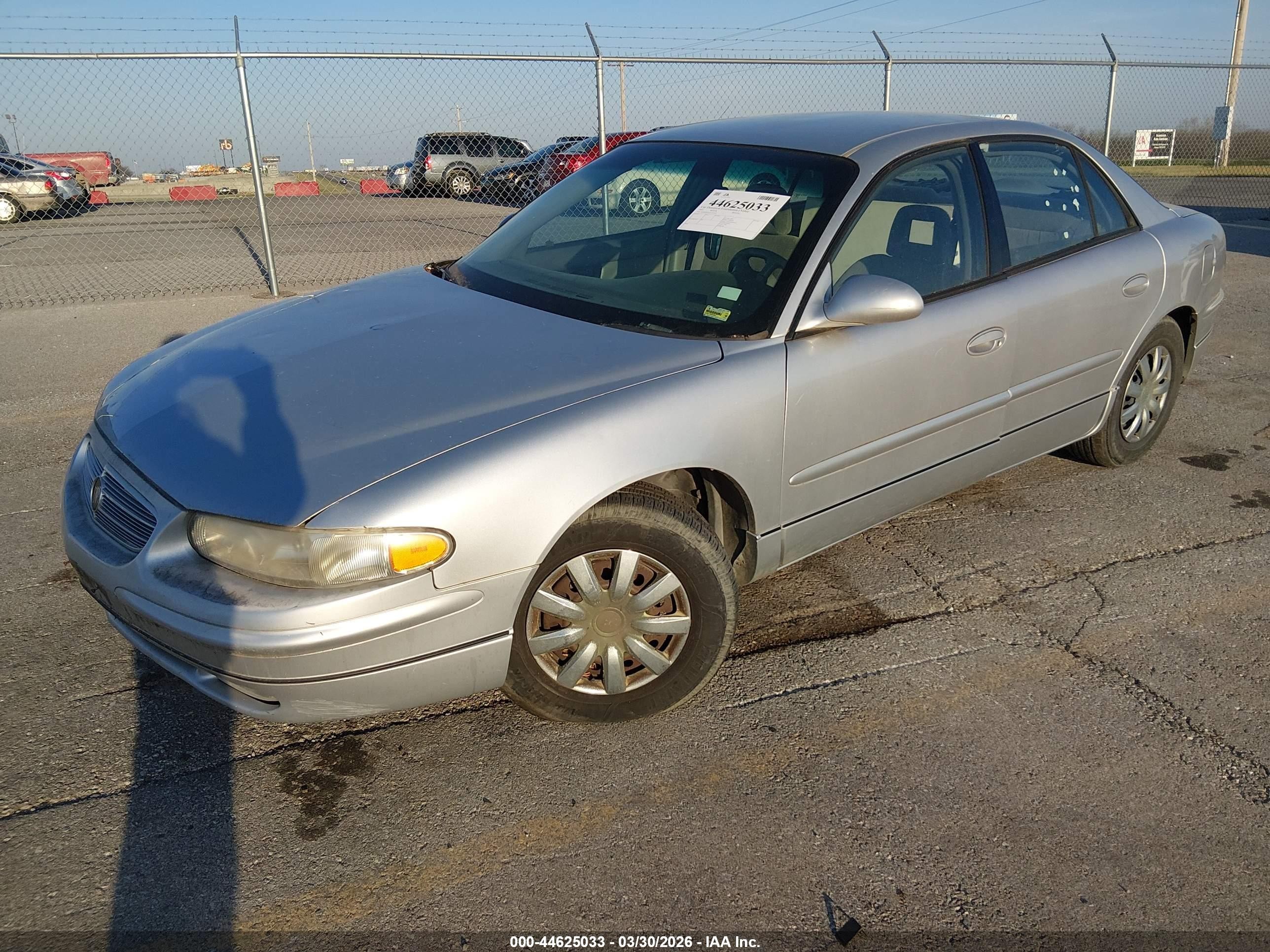 2003 Buick Regal Ls Silver vin: 2G4WB52K231135145