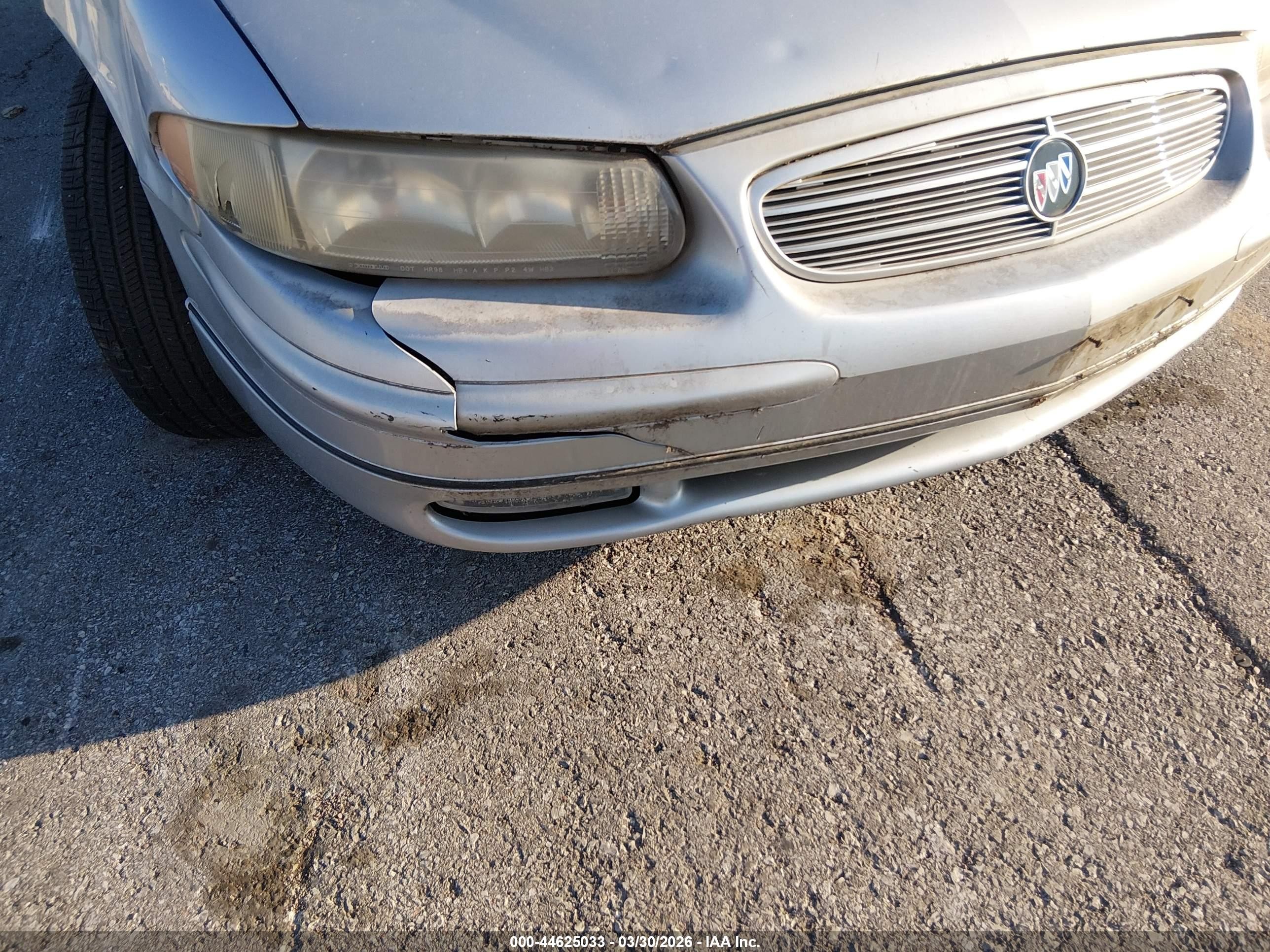 2003 Buick Regal Ls Silver vin: 2G4WB52K231135145