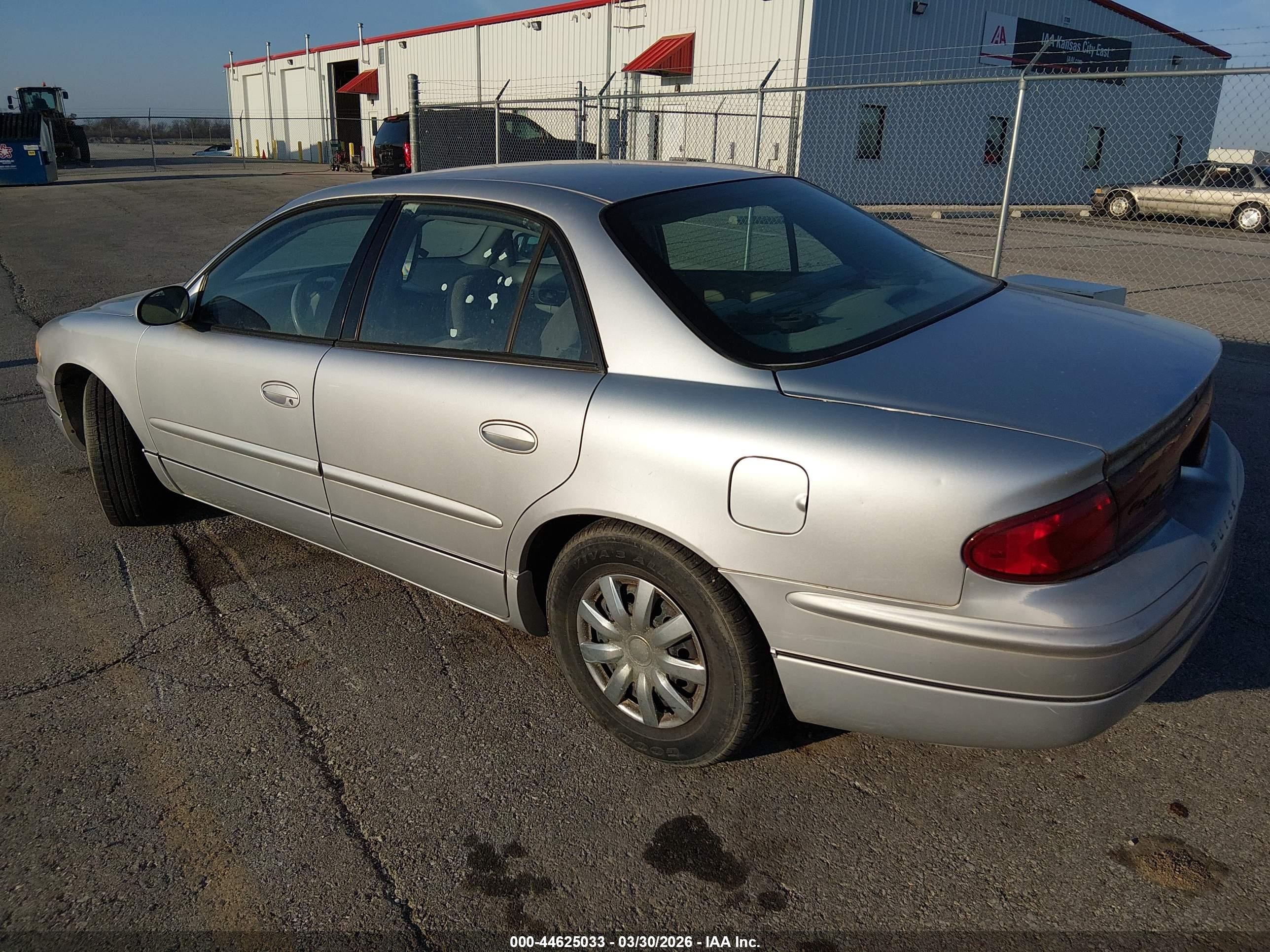 2003 Buick Regal Ls Silver vin: 2G4WB52K231135145