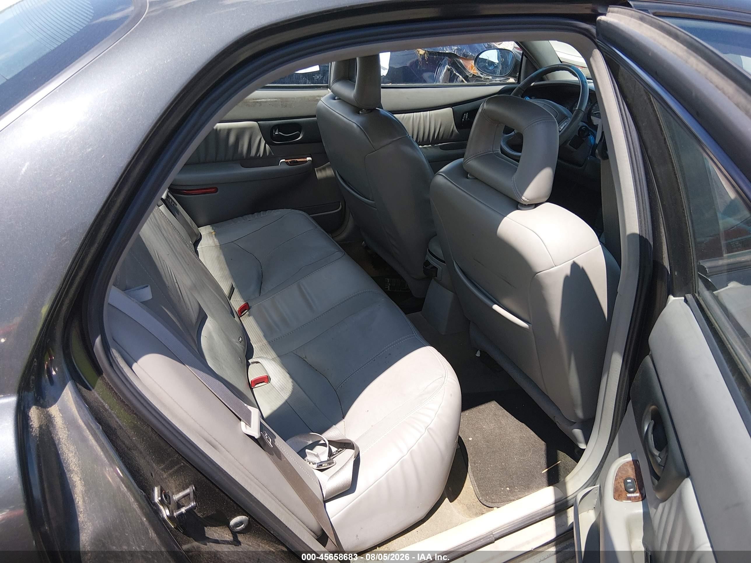 2004 Buick Regal Ls Black vin: 2G4WB52K241175758