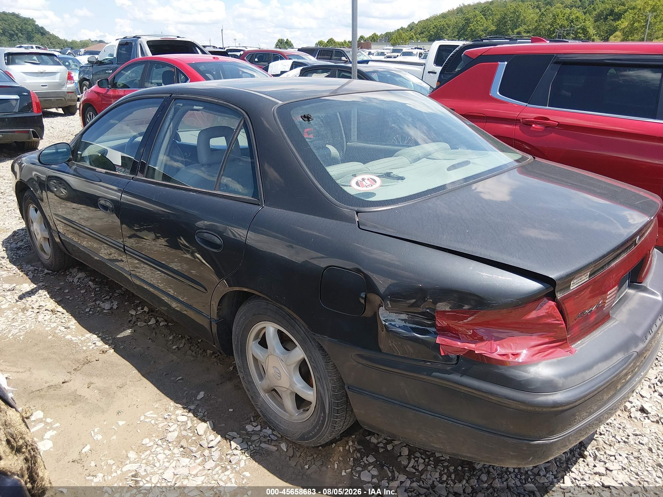 2004 Buick Regal Ls Black vin: 2G4WB52K241175758