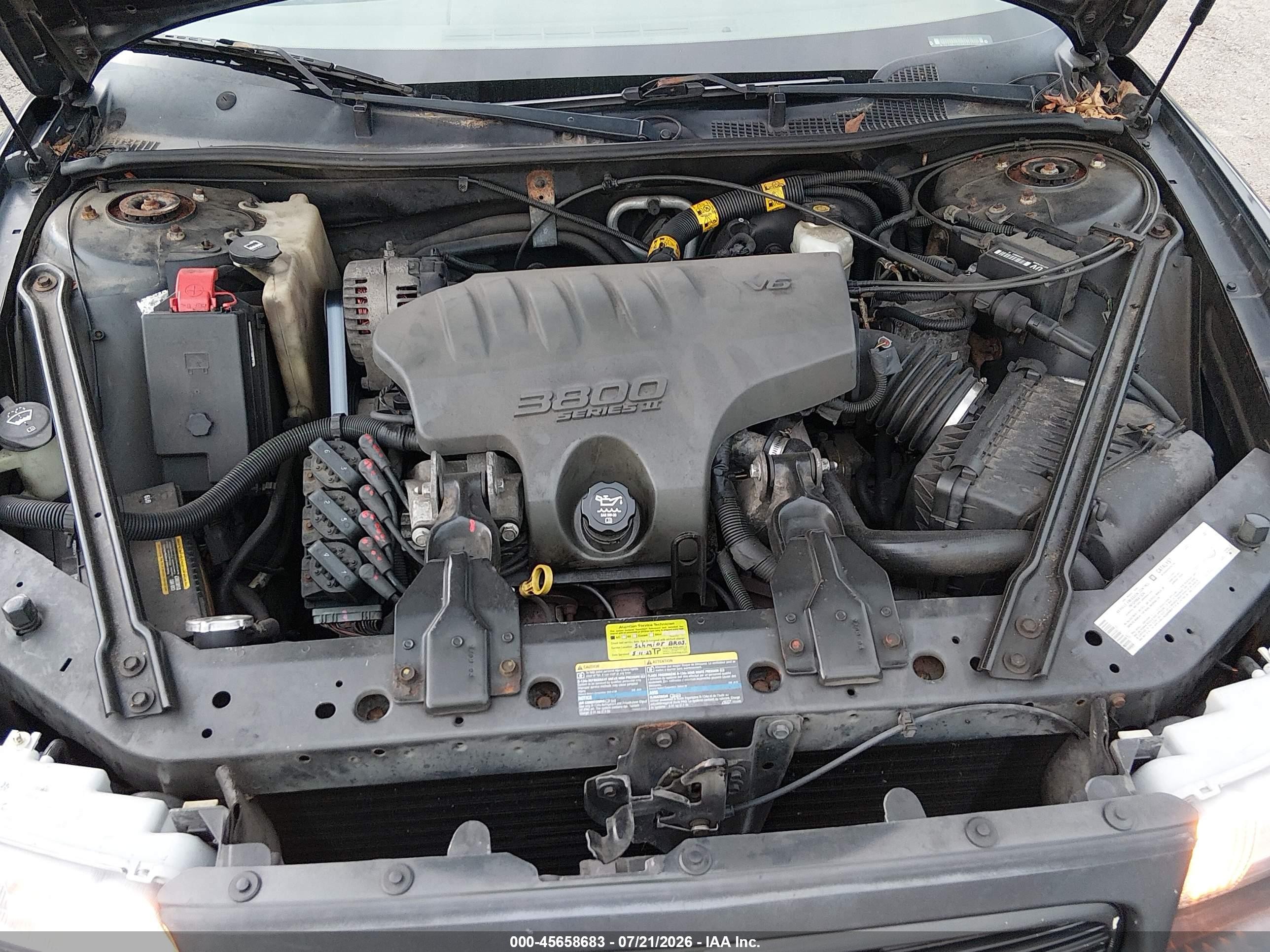 2004 Buick Regal Ls Black vin: 2G4WB52K241175758